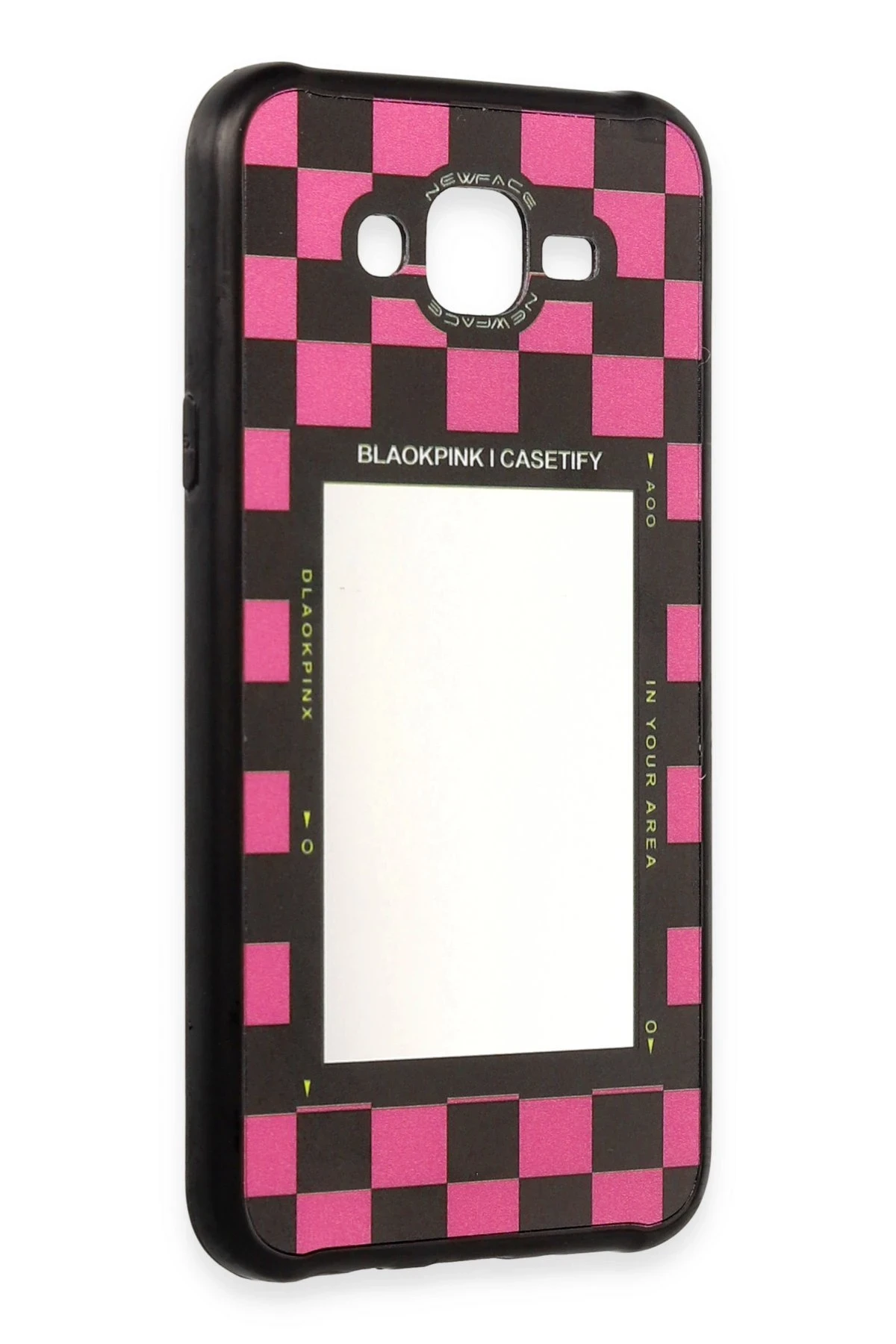 Newface Samsung Galaxy J7 Kılıf Mirror Desenli Kapak - Mirror - 8