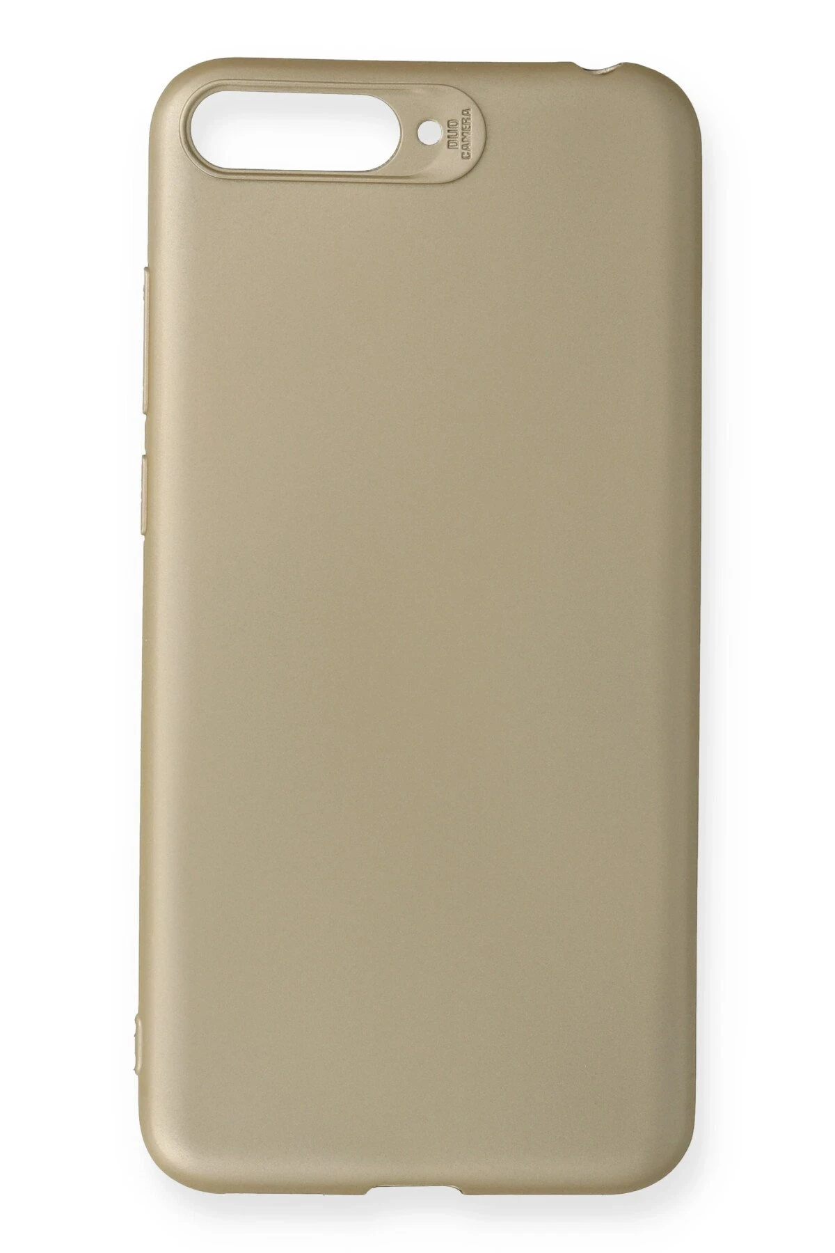 Newface Huawei Honor 7A Kılıf First Silikon - Gold