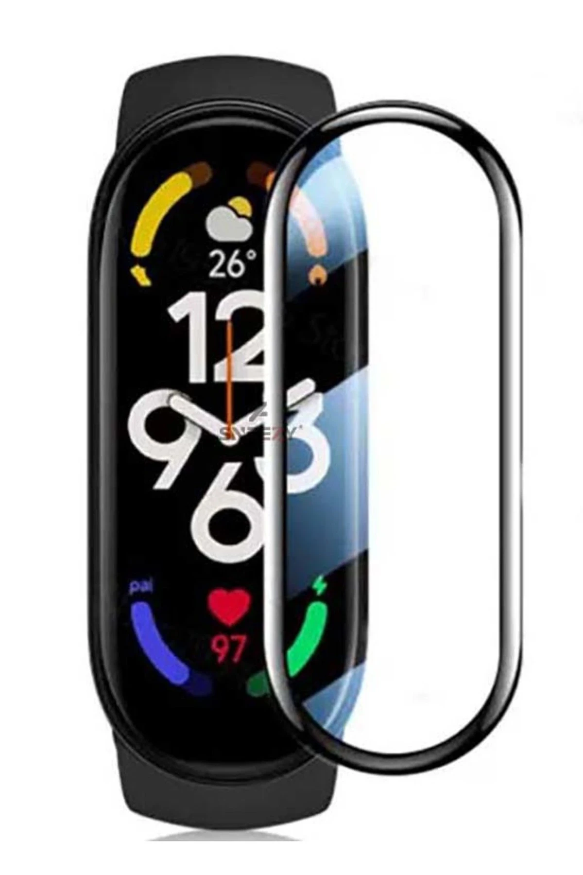 Newface Xiaomi Redmi Watch 3 Polymer Nano Ekran Koruyucu - Şeffaf