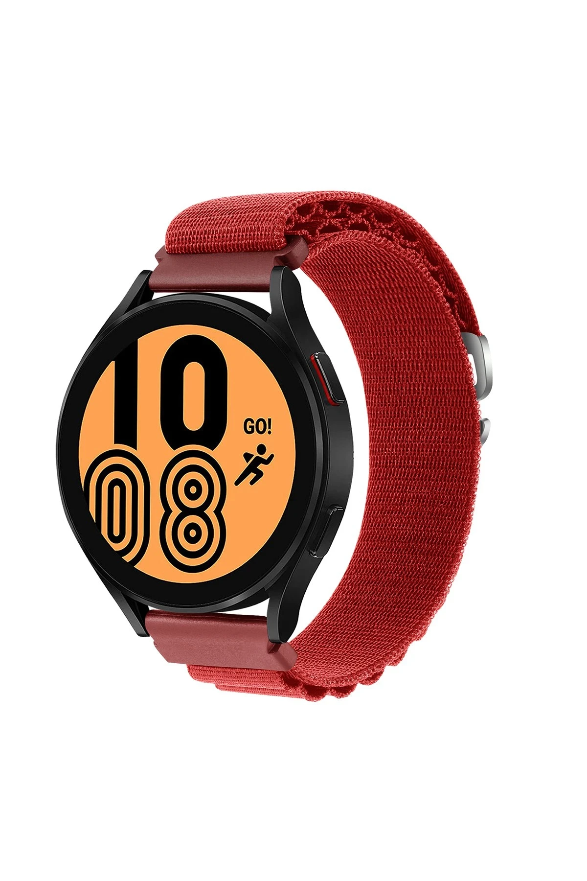 Newface Watch 20mm KR410 Kumaş Kordon - Kırmızı