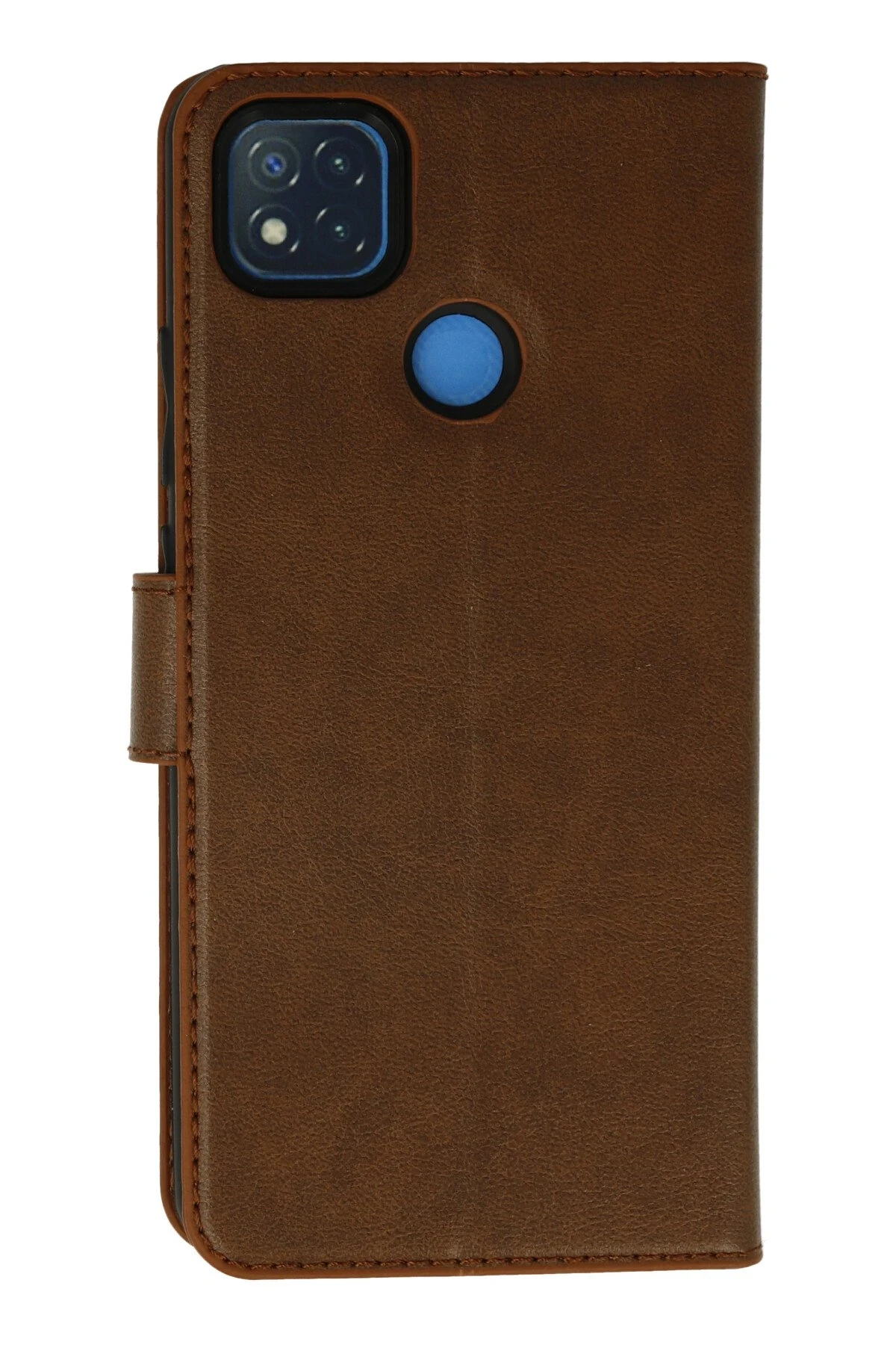 Newface Xiaomi Redmi 9C Kılıf Trend S Plus Kapaklı Kılıf - Taba