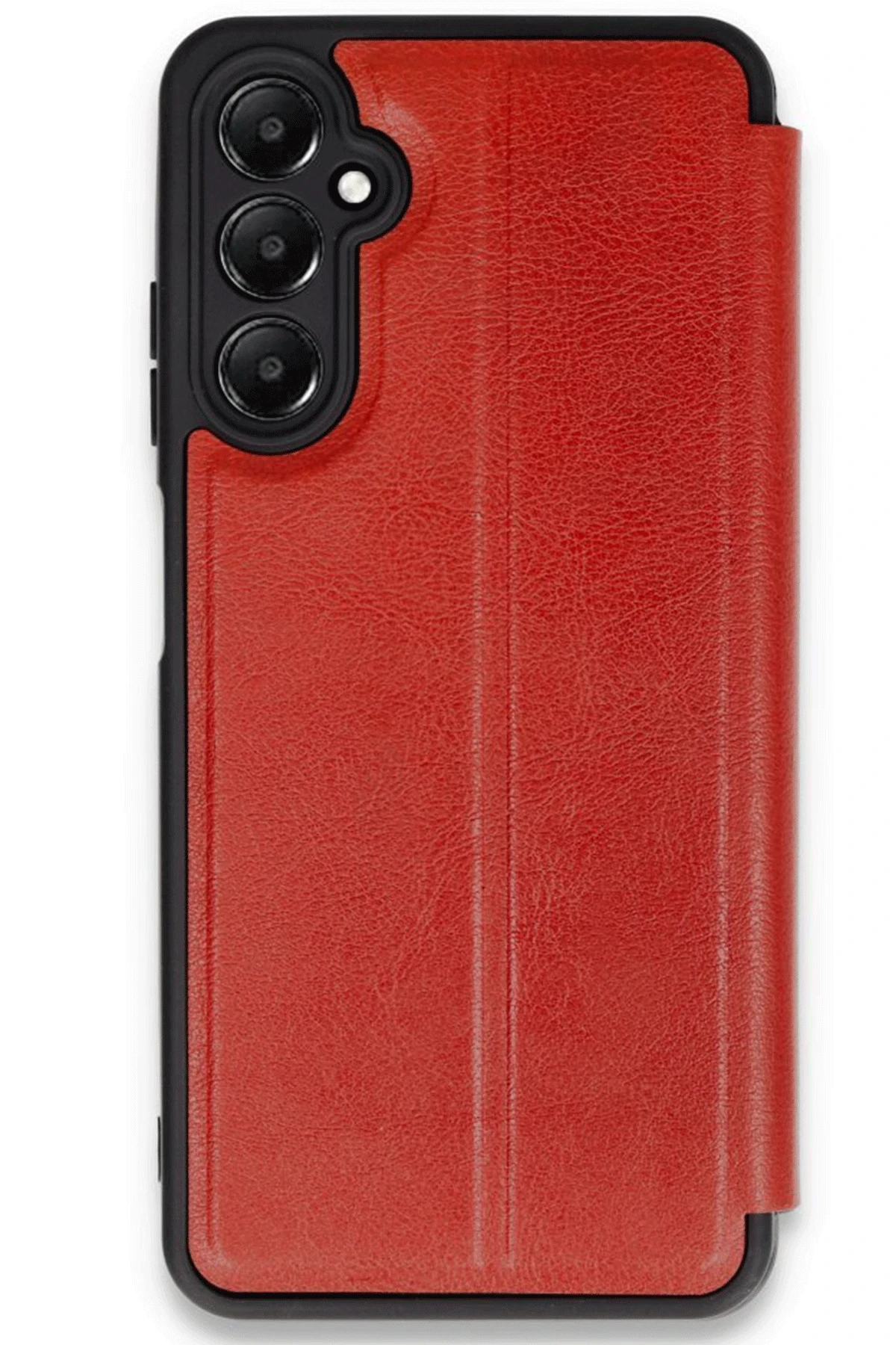 Newface Samsung Galaxy A36 Kılıf Flip Cover - Kırmızı