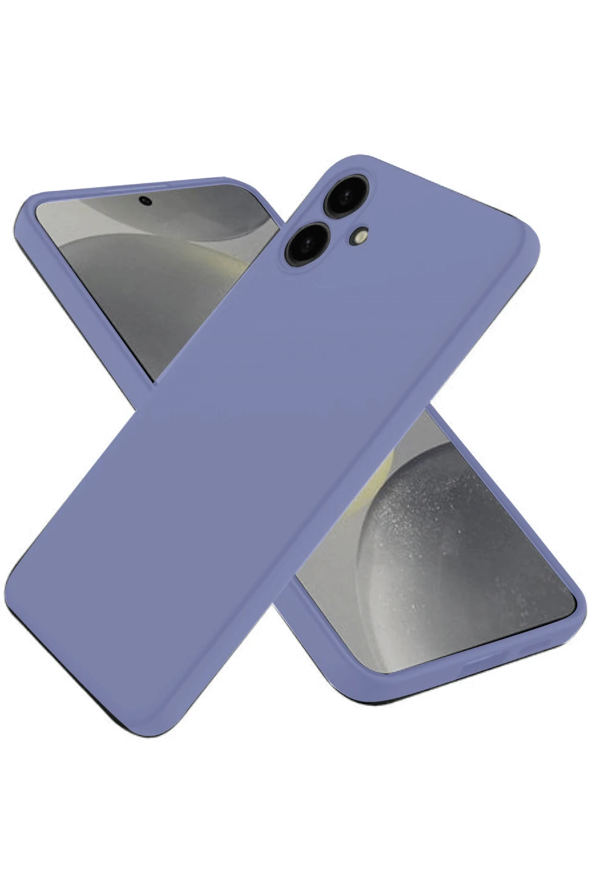 Newface Samsung Galaxy A06 Kılıf First Silikon - Lila