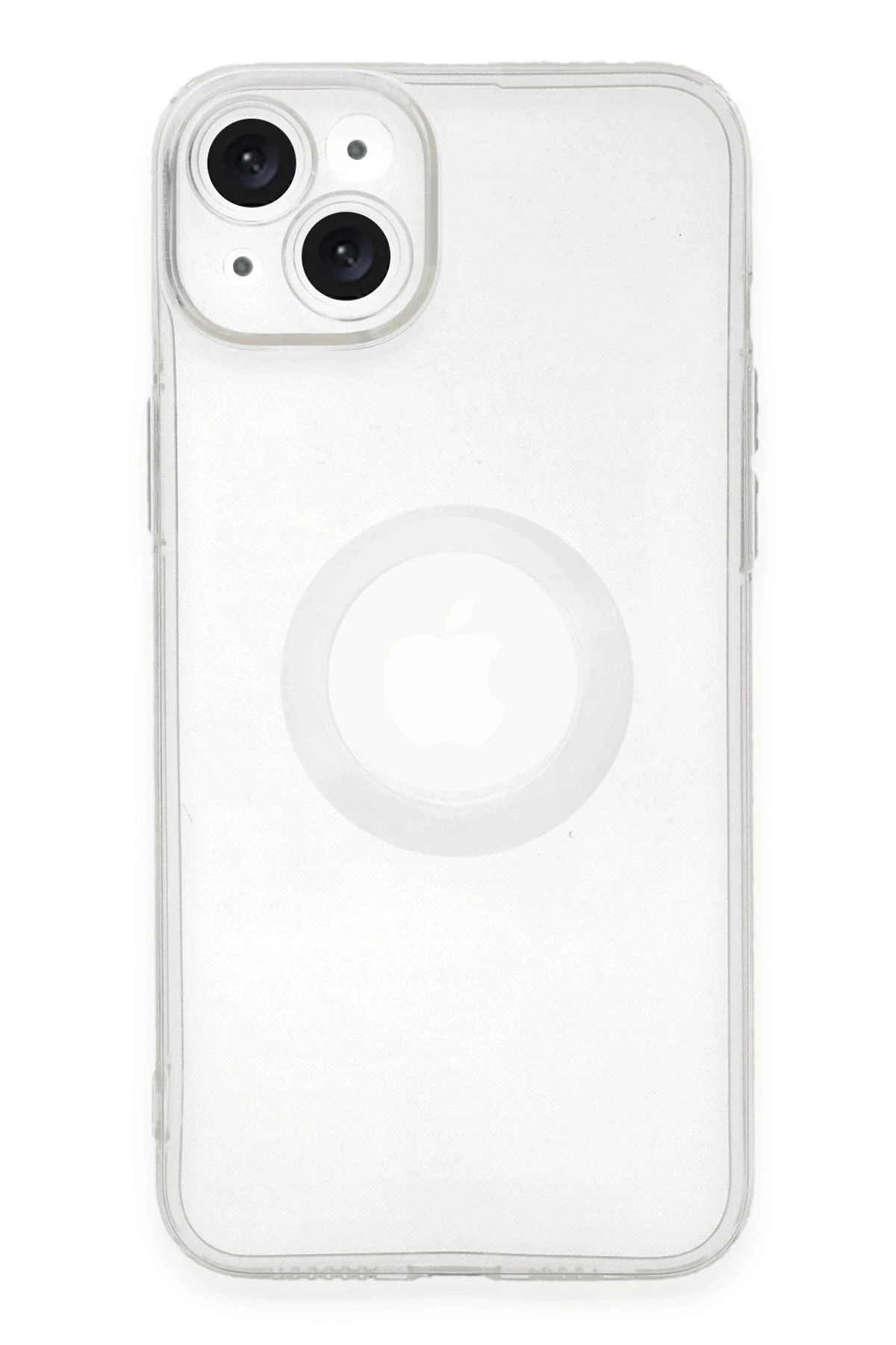 Newface iPhone 14 Plus Kılıf Santa Lens Silikon - Şeffaf