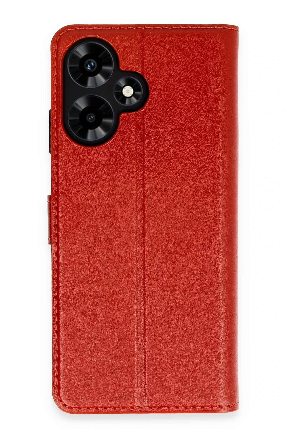 Newface İnfinix Hot 30 4G Kılıf Trend S Plus Kapaklı Kılıf - Kırmızı