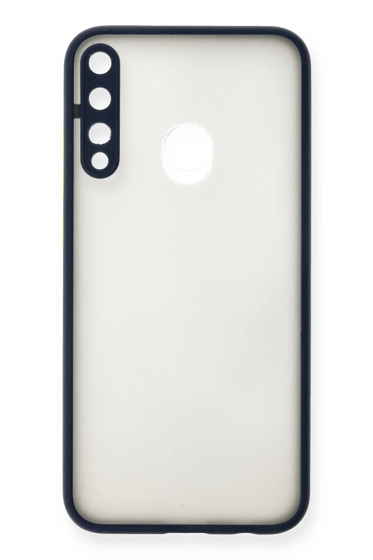 Newface Huawei P40 Lite E Kılıf Montreal Silikon Kapak - Lacivert