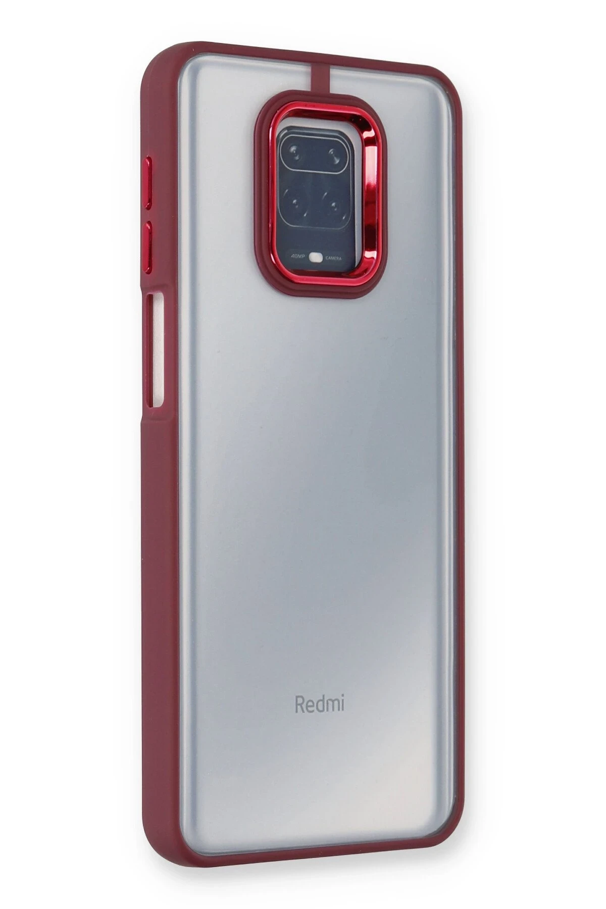 Newface Xiaomi Redmi Note 9 Pro Kılıf Dora Kapak - Kırmızı