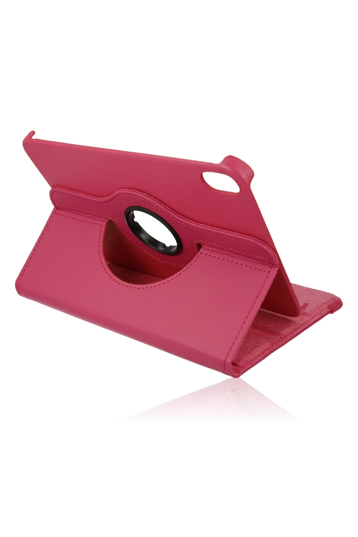 Newface iPad Mini 6 Kılıf 360 Tablet Deri Kılıf - Pembe