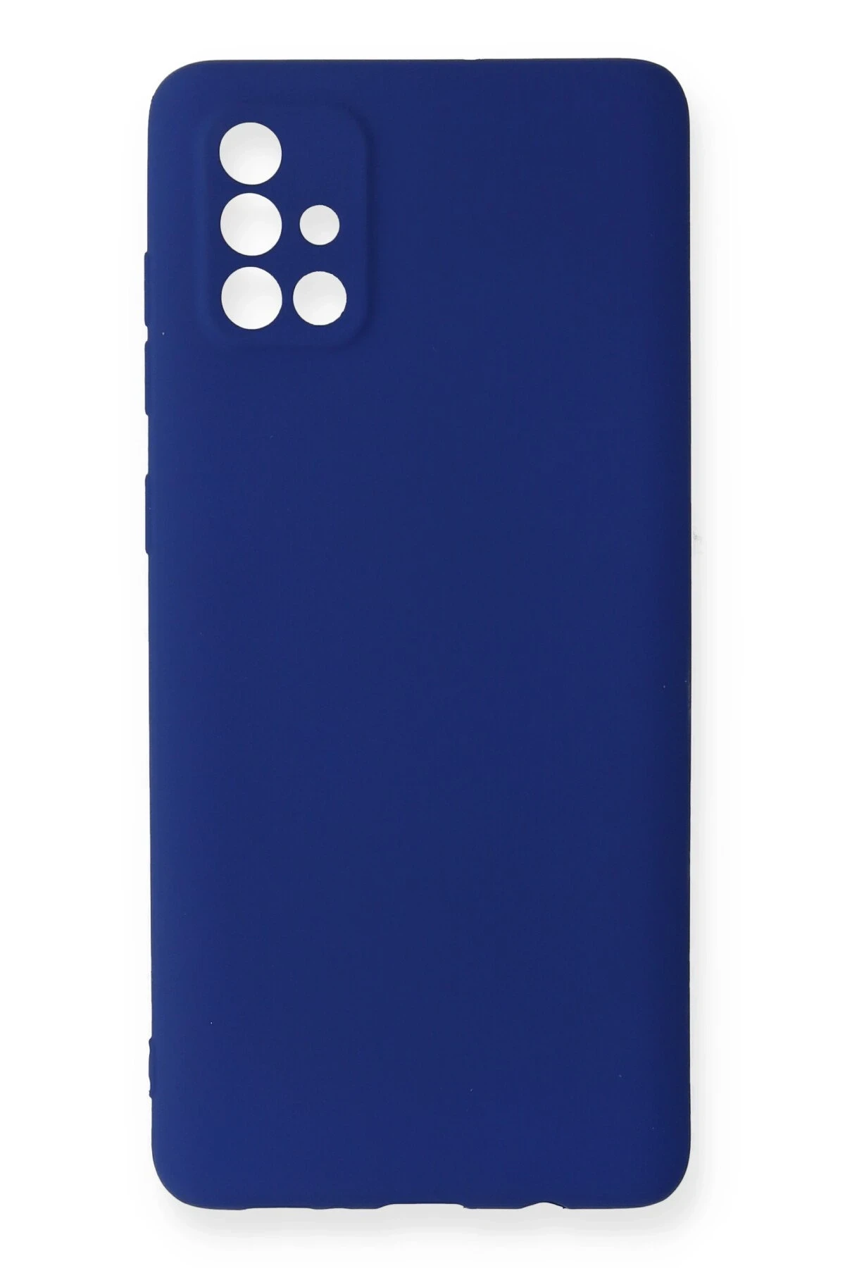 Newface Samsung Galaxy A71 Kılıf First Silikon - Lacivert