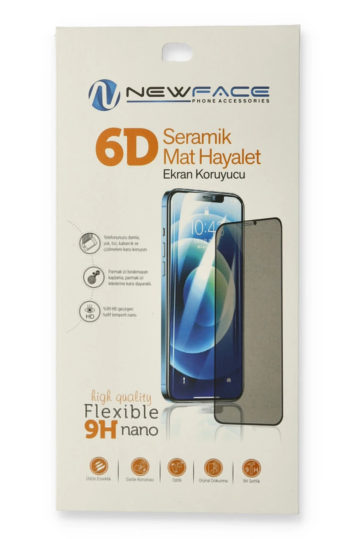 Newface Samsung Galaxy A22 6D Mat Seramik Hayalet Nano Ekran Koruyucu