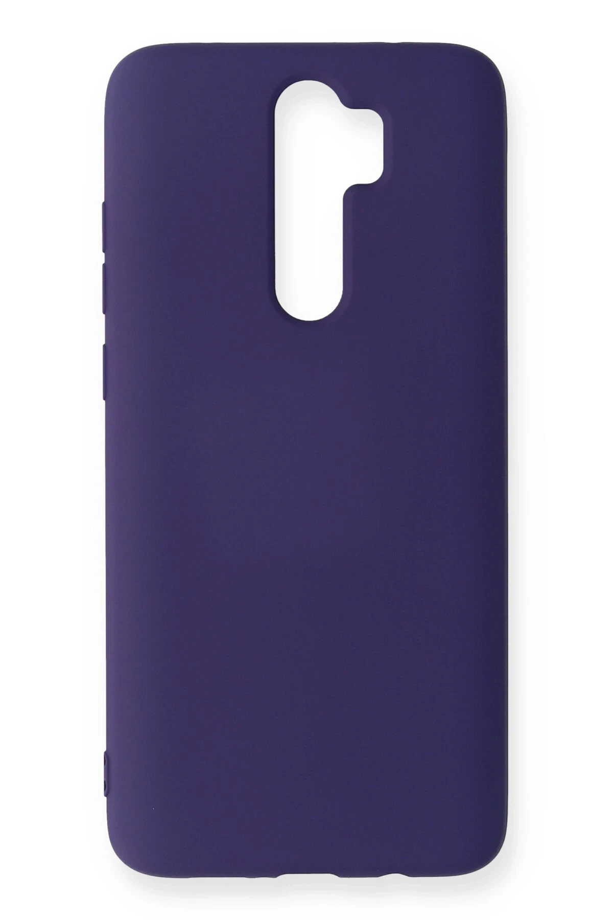 Newface Xiaomi Redmi Note 8 Pro Kılıf Nano içi Kadife Silikon - Mor