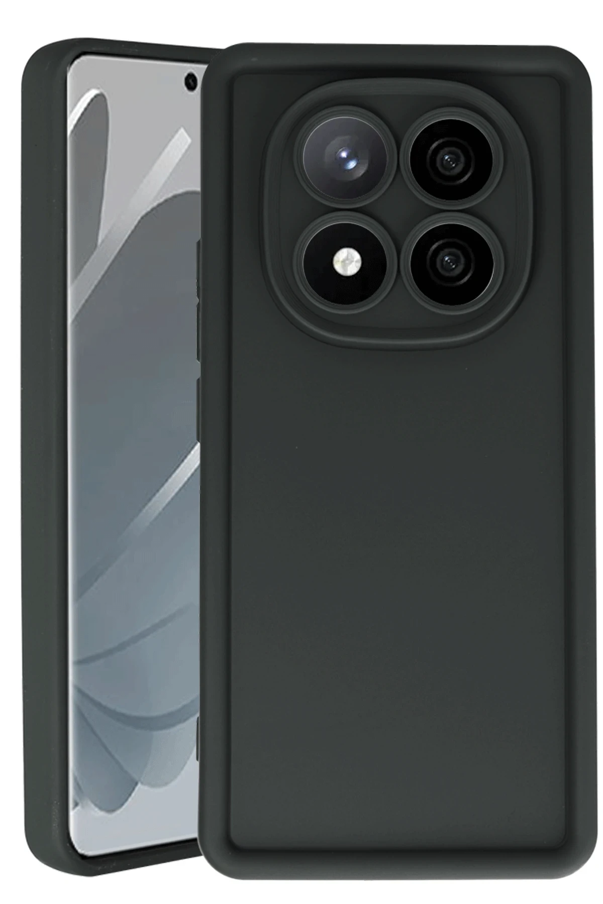 Newface Xiaomi Redmi Note 14 Pro 5G Kılıf Viera Silikon - Siyah