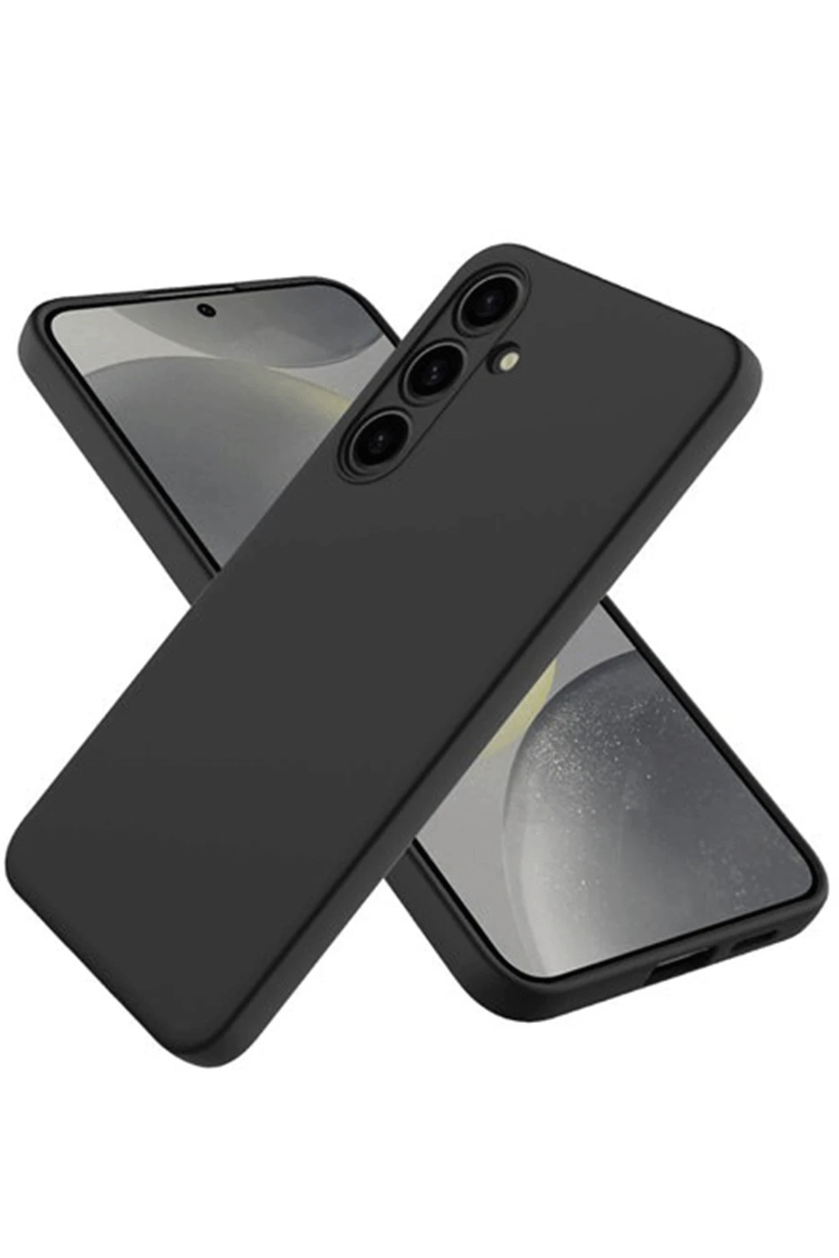 Newface Samsung Galaxy A36 Kılıf First Silikon - Siyah