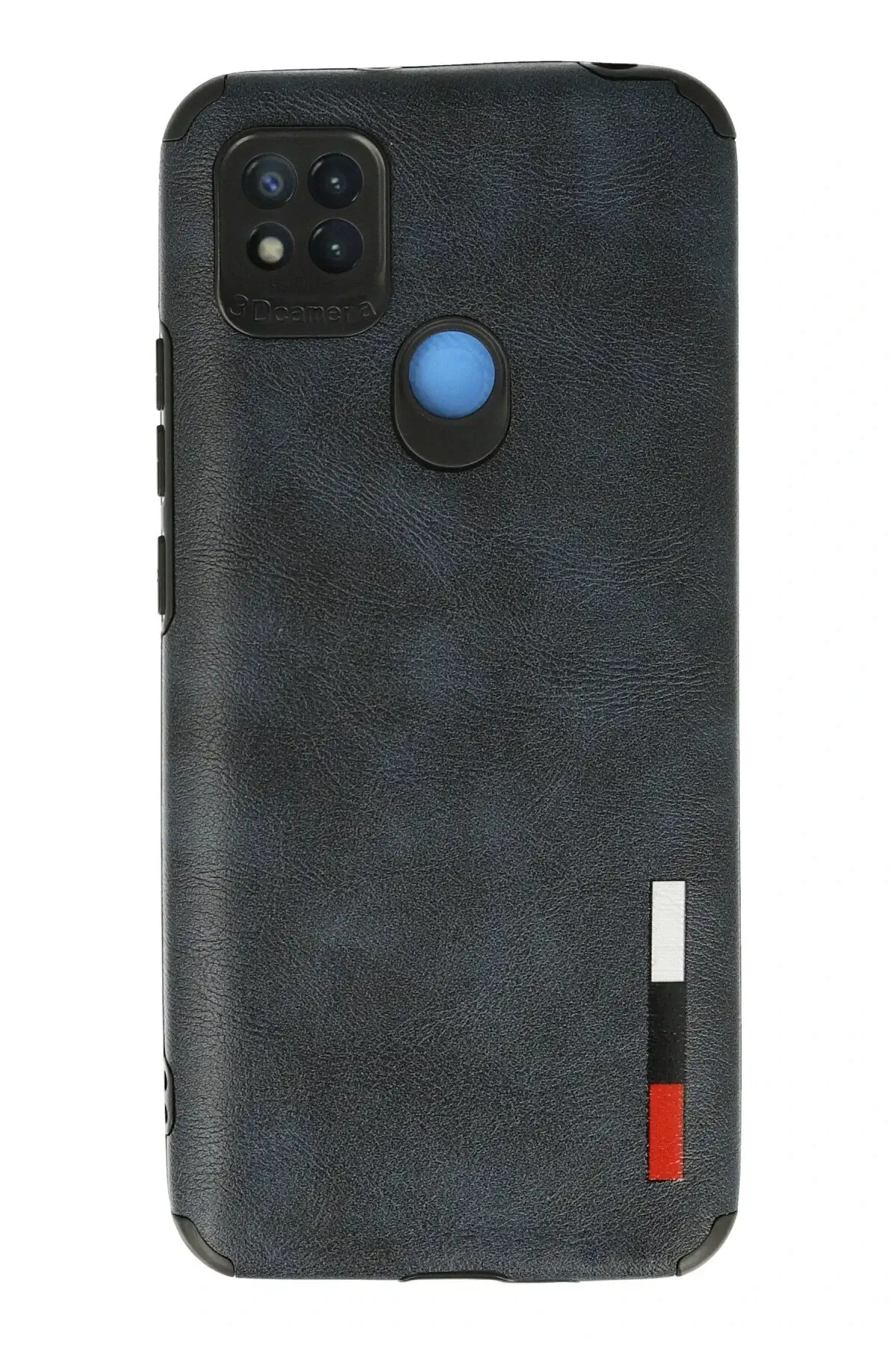 Newface Xiaomi Redmi 9C Kılıf Loop Deri Silikon - Lacivert