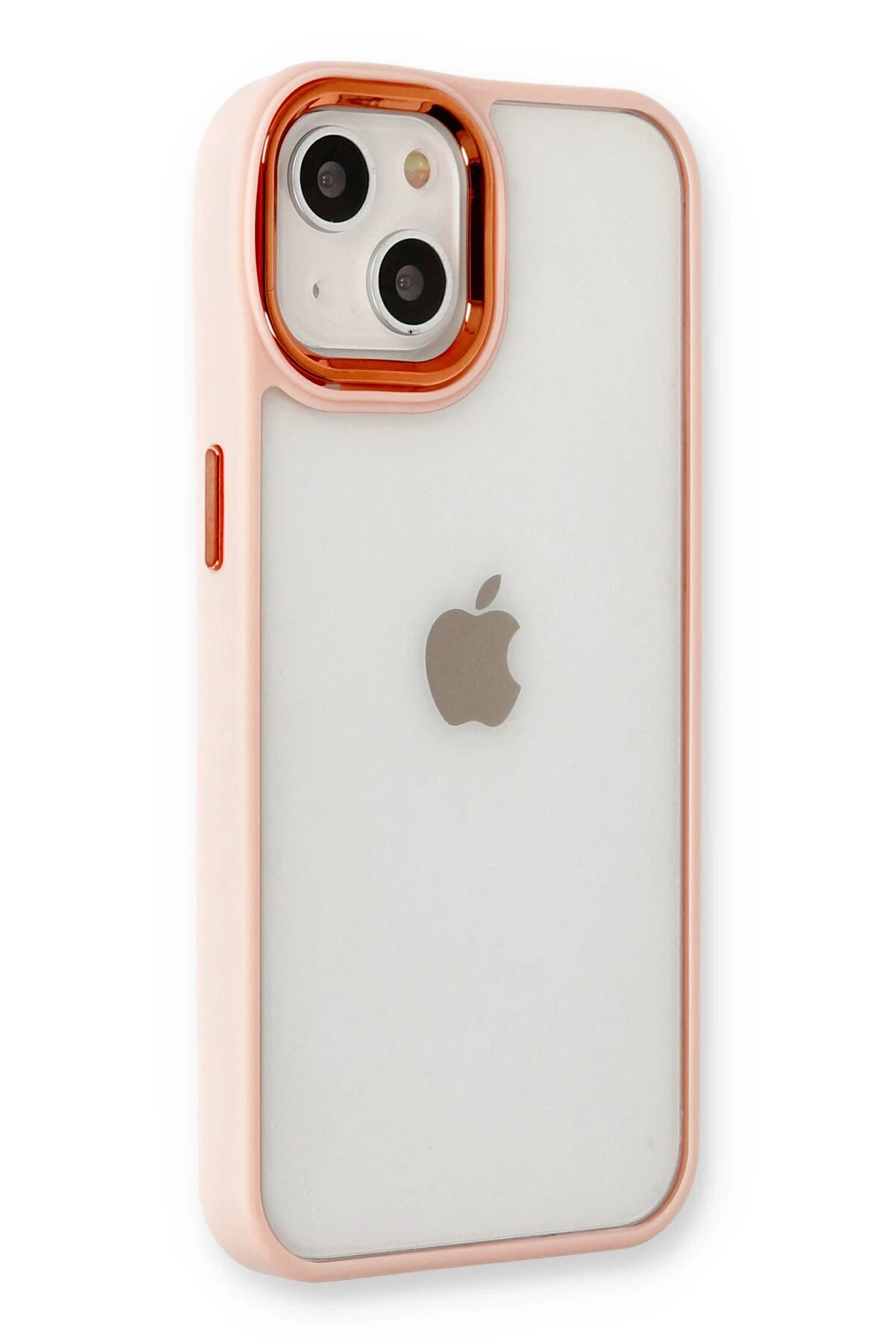 Newface iPhone 14 Plus Kılıf Dora Kapak - Pudra