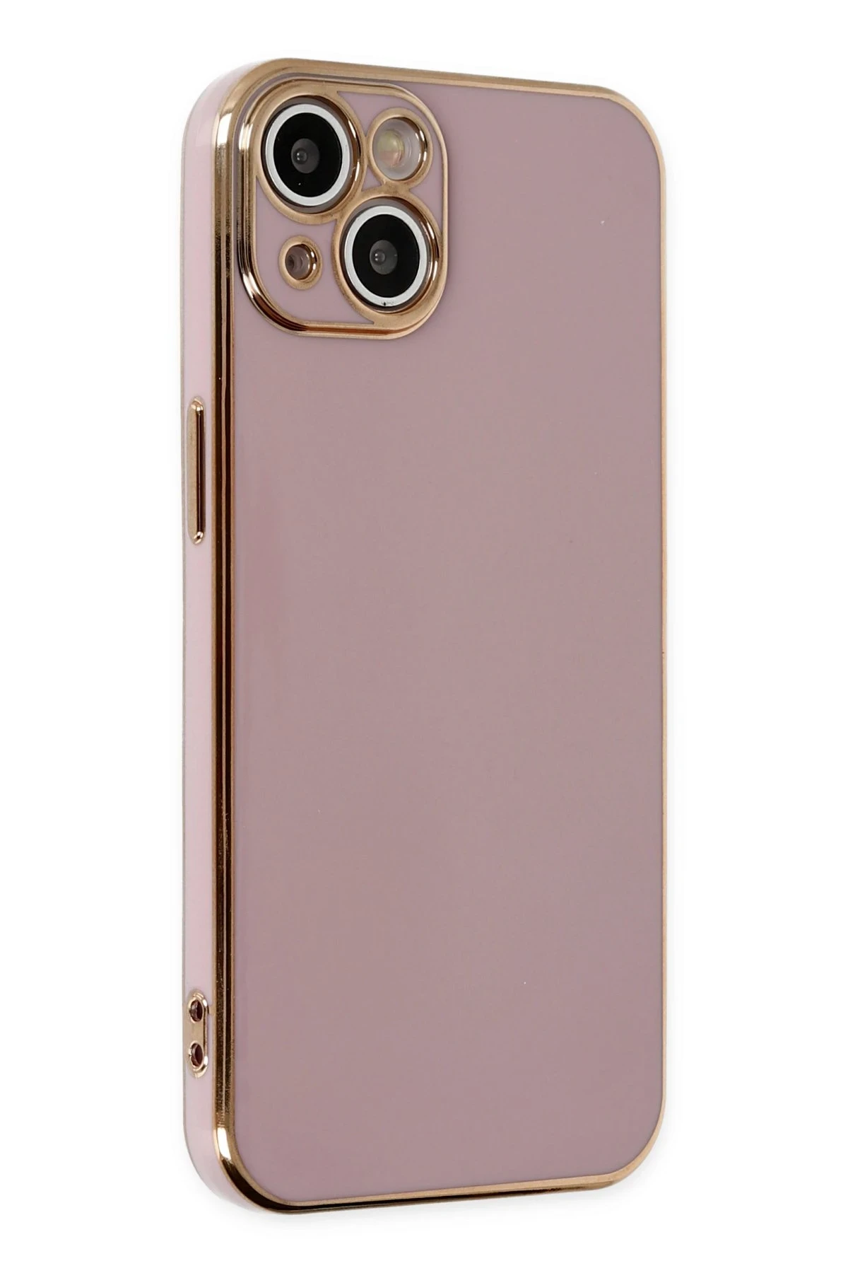 Newface iPhone 14 Kılıf Volet Silikon - Mor