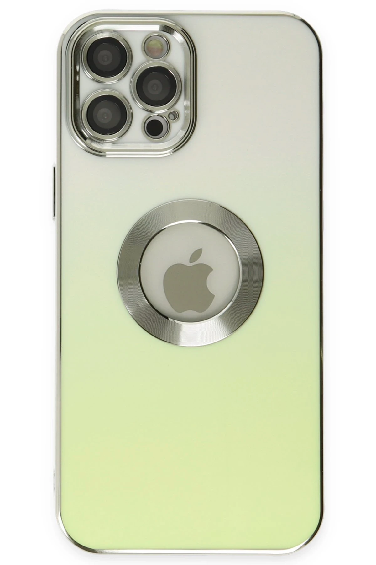 Newface iPhone 12 Pro Kılıf Best Silikon - Yeşil