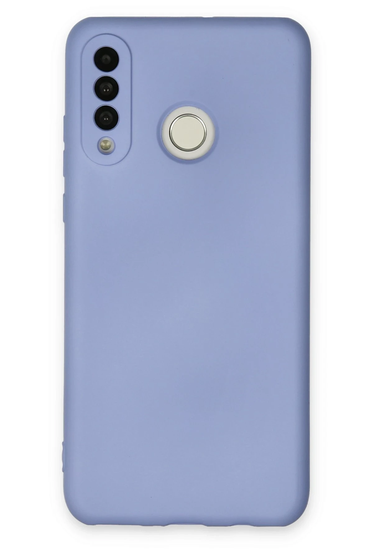 Newface Huawei P30 Lite Kılıf Nano içi Kadife Silikon - Lila