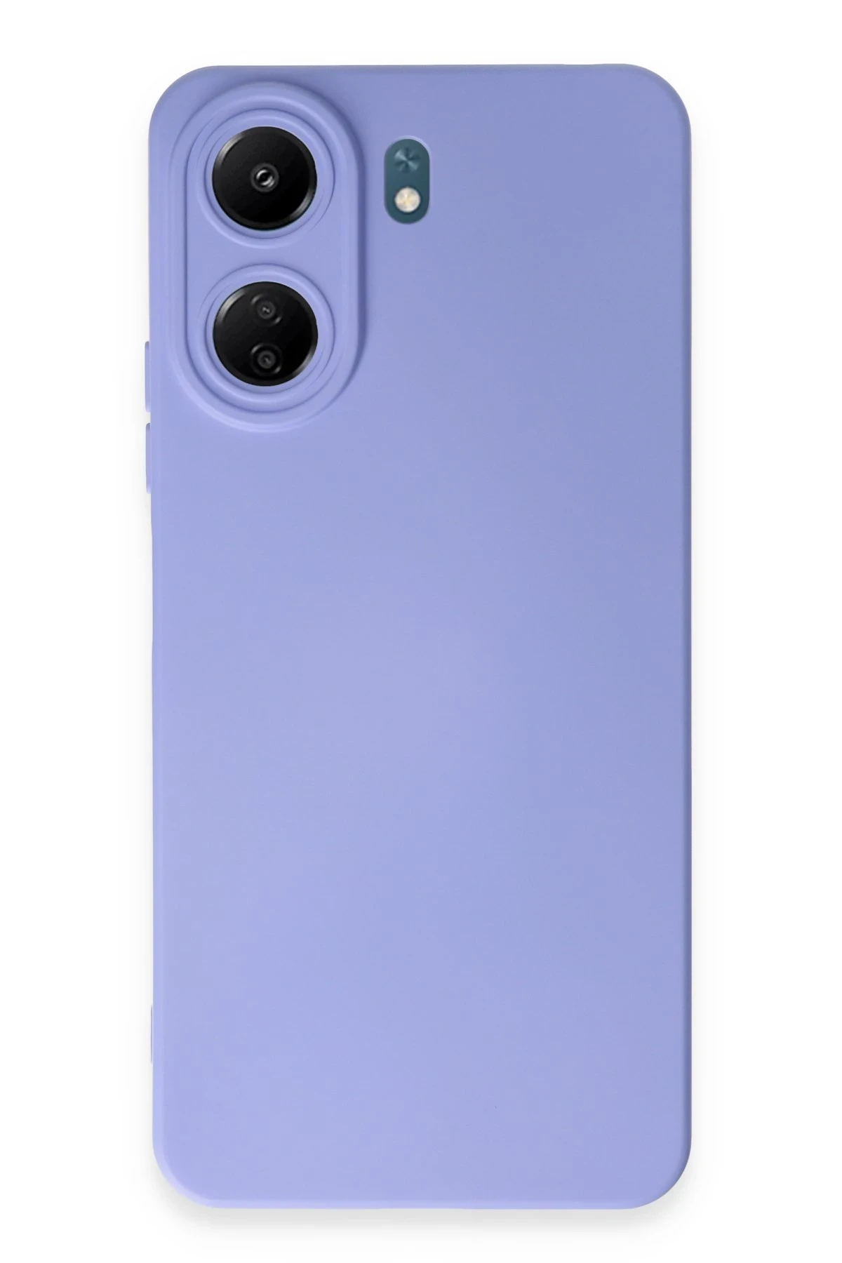 Newface Xiaomi Redmi 13C Kılıf Nano içi Kadife Silikon - Lila