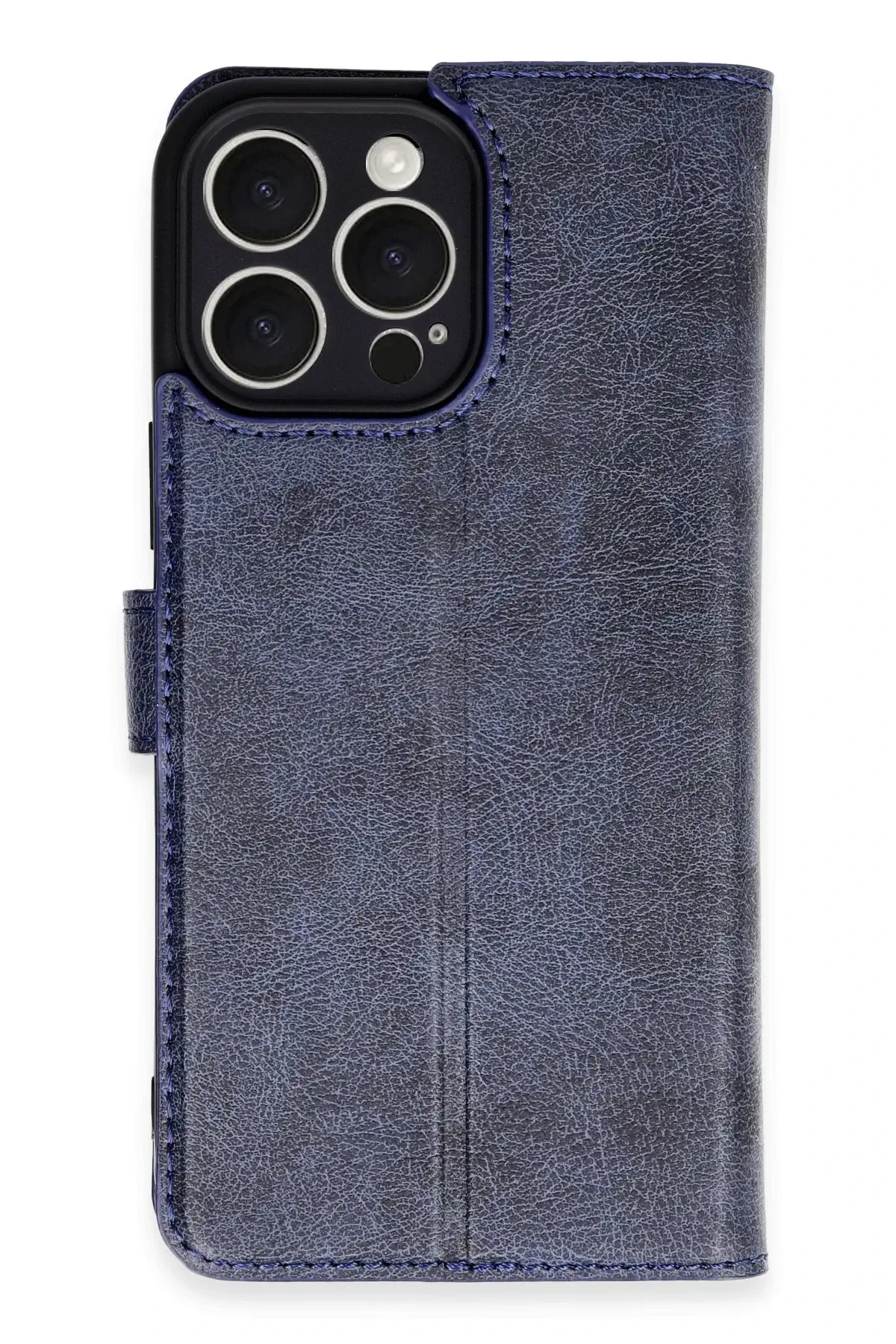 Newface iPhone 16 Pro Max Kılıf Trend S Plus Kapaklı Kılıf - Lacivert