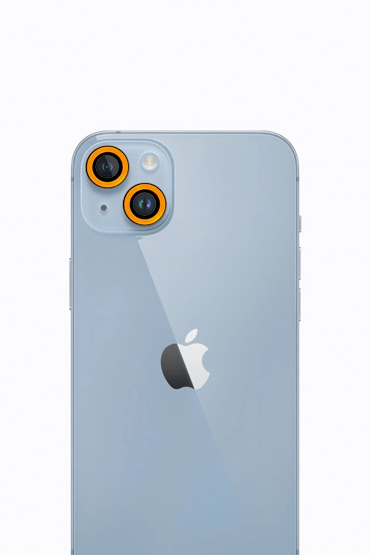 Newface iPhone 13 Neon Fosforlu Kamera Lens - Sarı