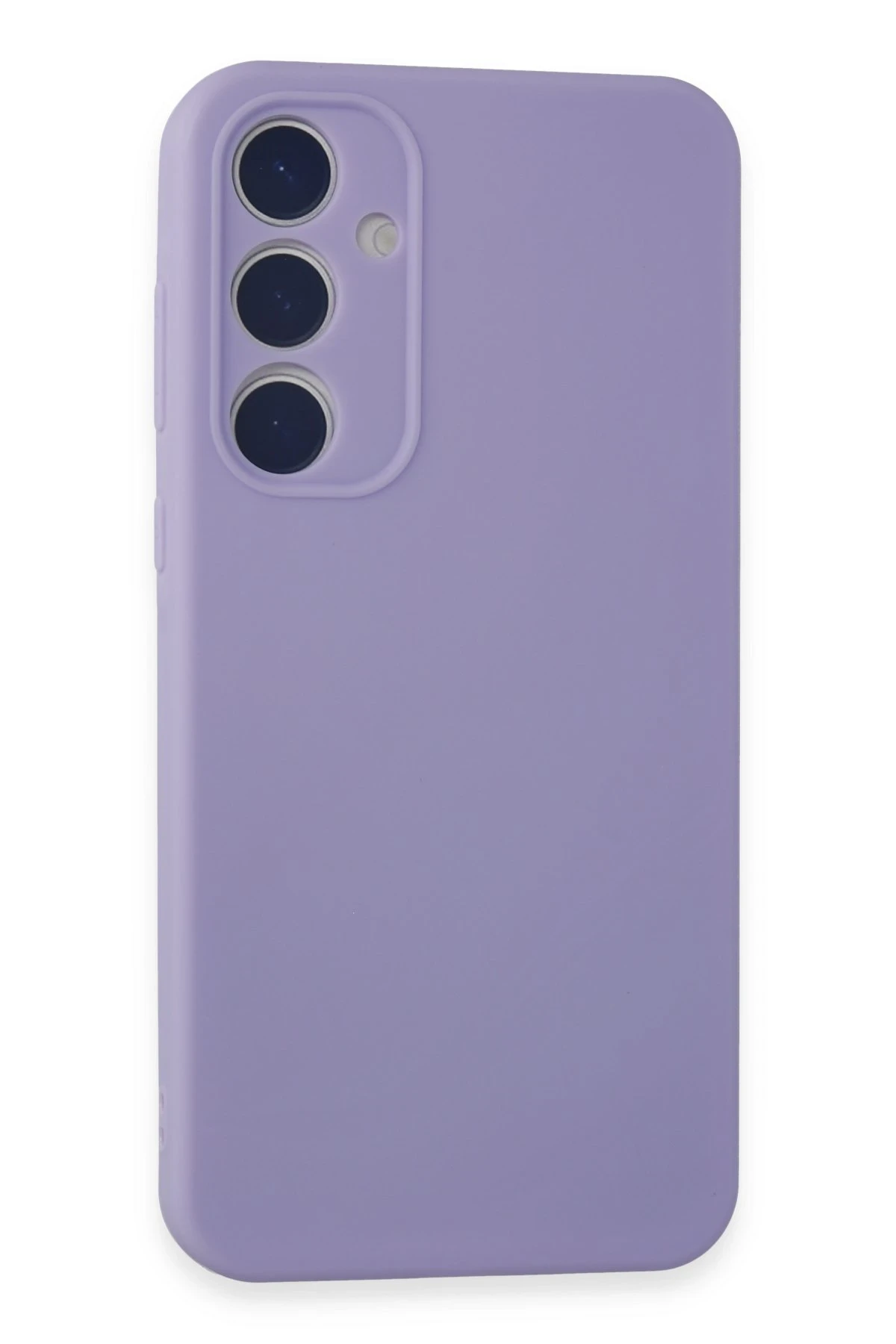 Newface Samsung Galaxy A15 4G Kılıf First Silikon - Lila