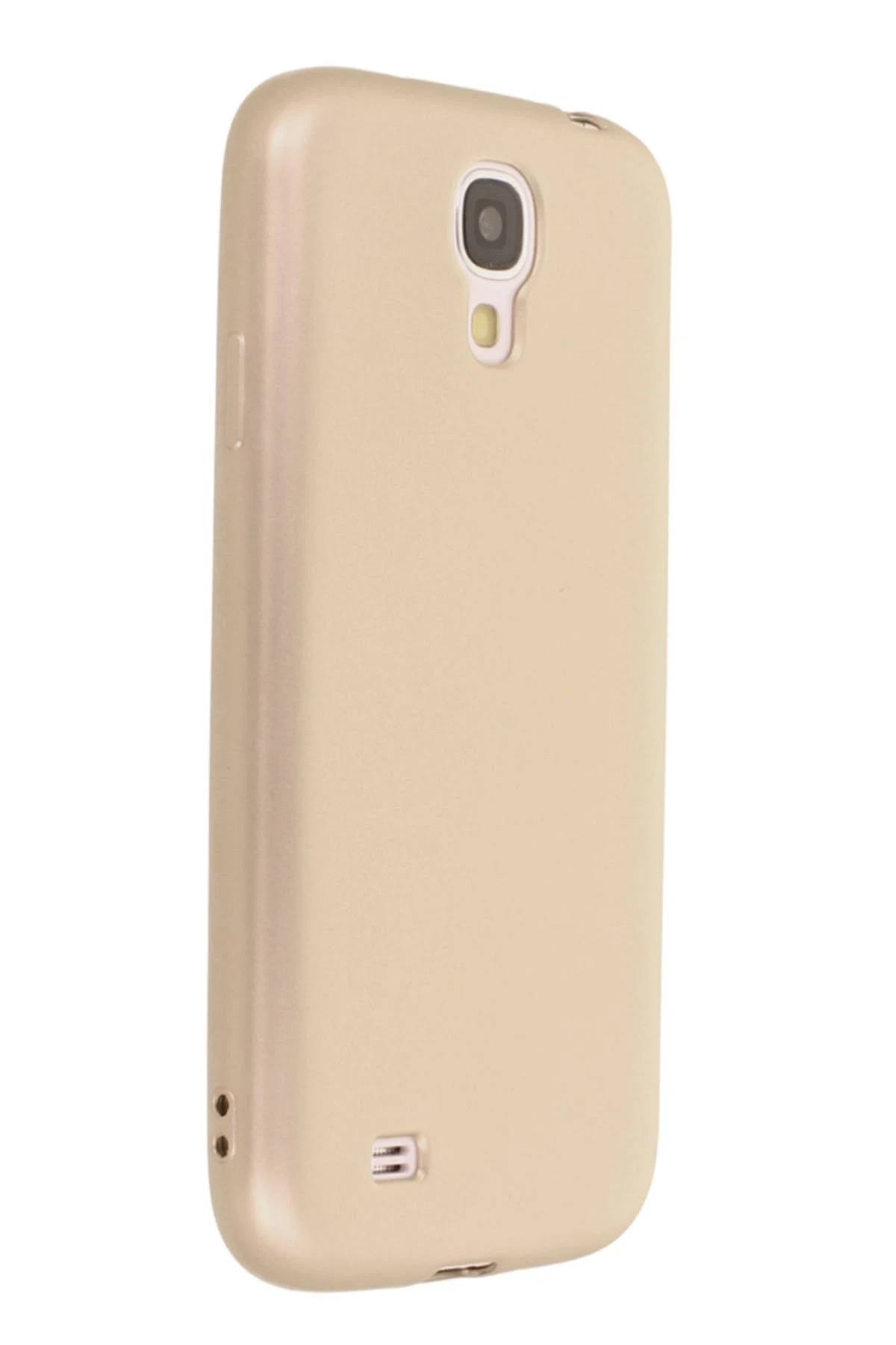 Newface Samsung Galaxy i9500 / S4 Kılıf First Silikon - Gold