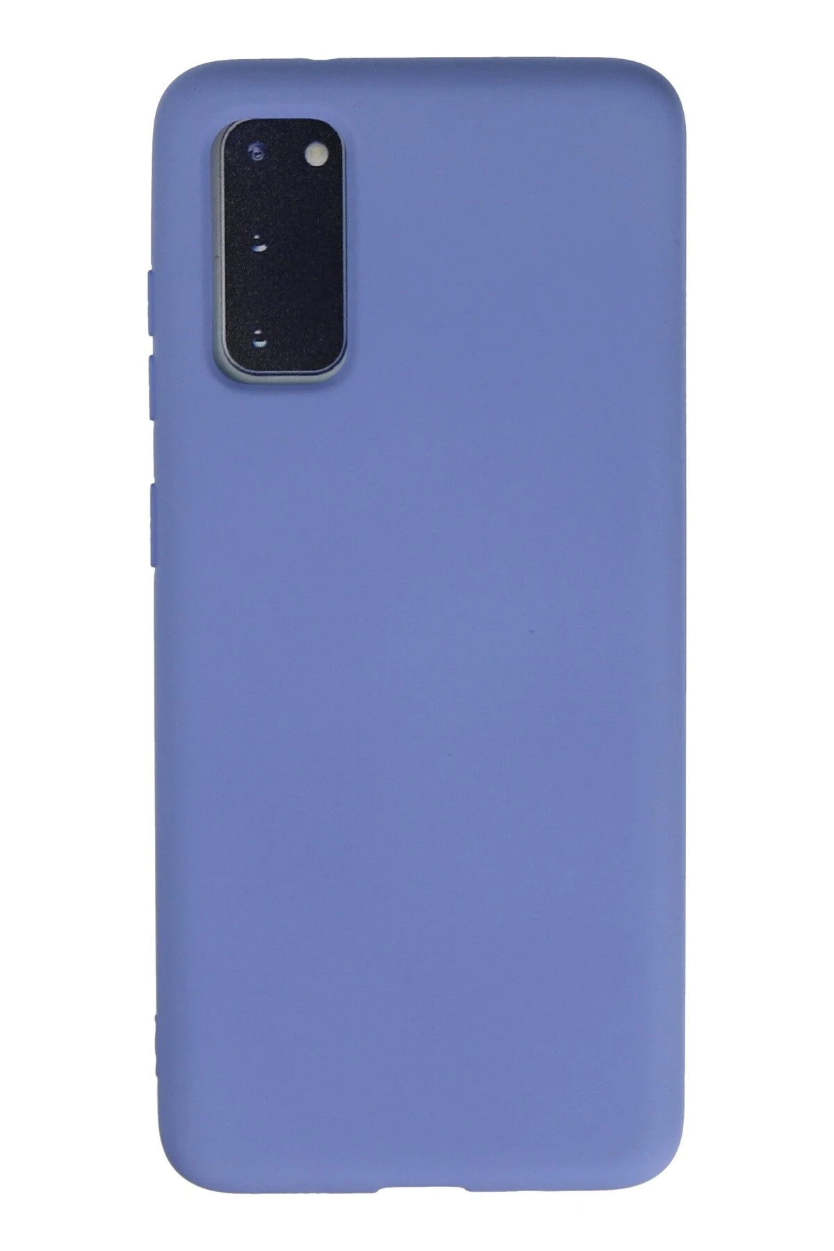 Newface Samsung Galaxy S20 Kılıf Nano içi Kadife Silikon - Lila