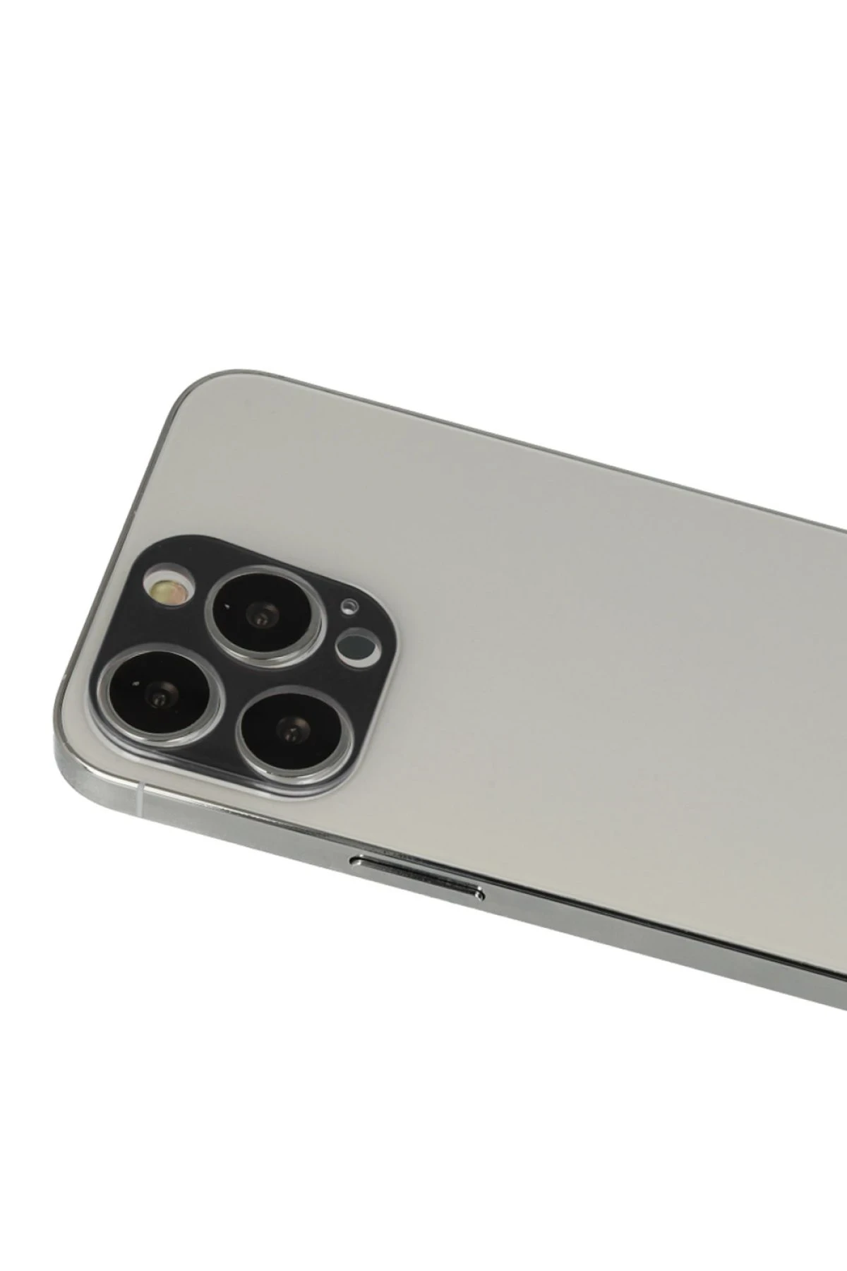Newface iPhone 13 Pro Max Rainbow Kamera Lens Koruma Cam - Siyah