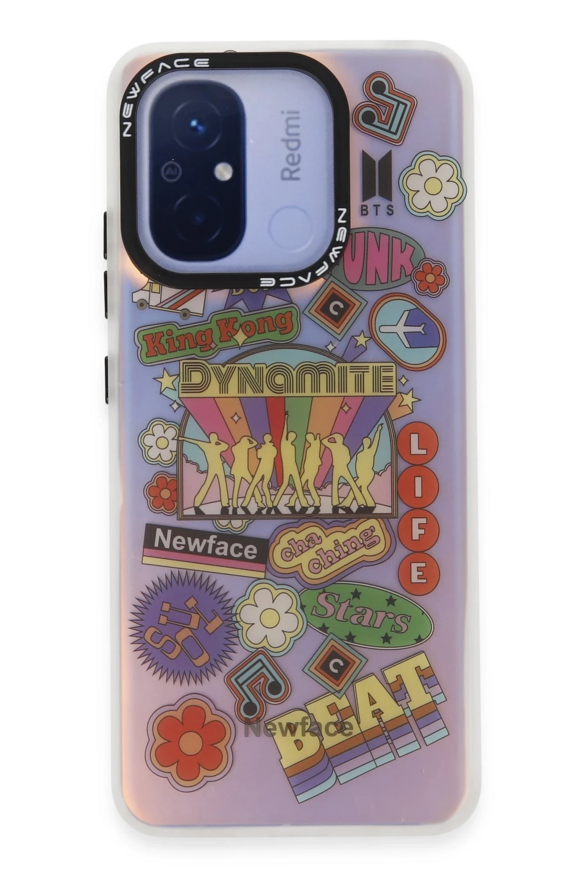 Newface Xiaomi Redmi 12C Kılıf Estoril Desenli Kapak - Estoril - 14