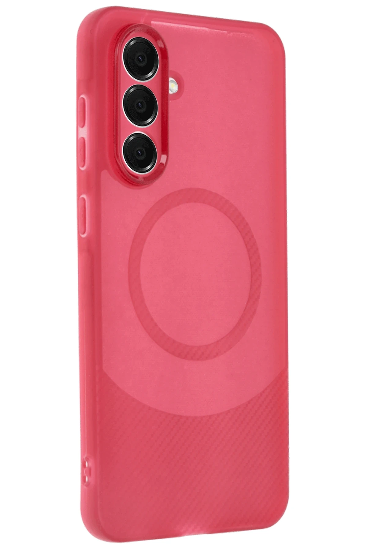 Newface Samsung A16 5G Kılıf Maya Karbon Kapak - Bordo