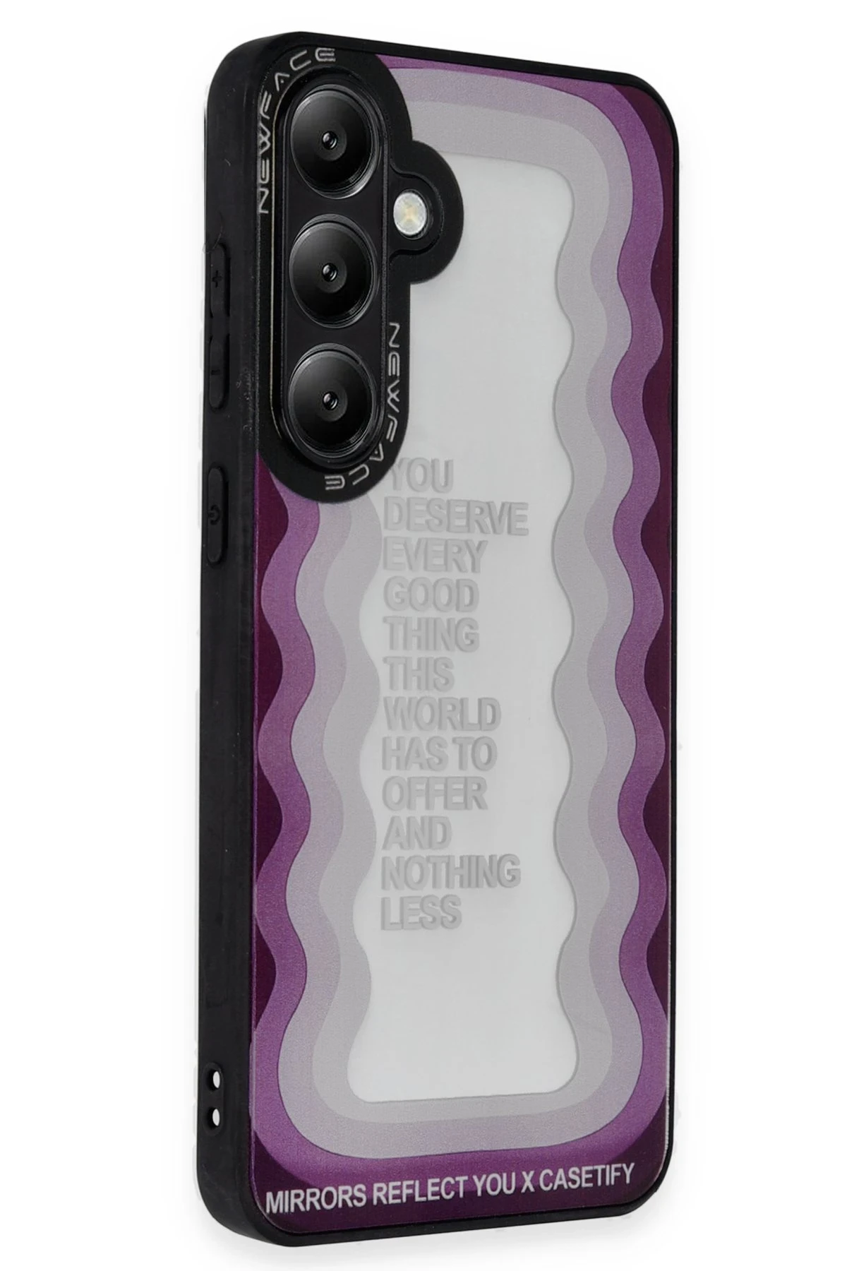 Newface Samsung Galaxy A25 5G Kılıf Mirror Desenli Kapak - Mirror - 5
