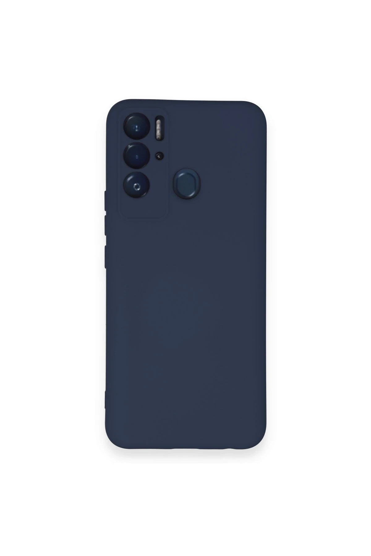 Newface Tecno Pova Neo Kılıf Nano içi Kadife Silikon - Lacivert