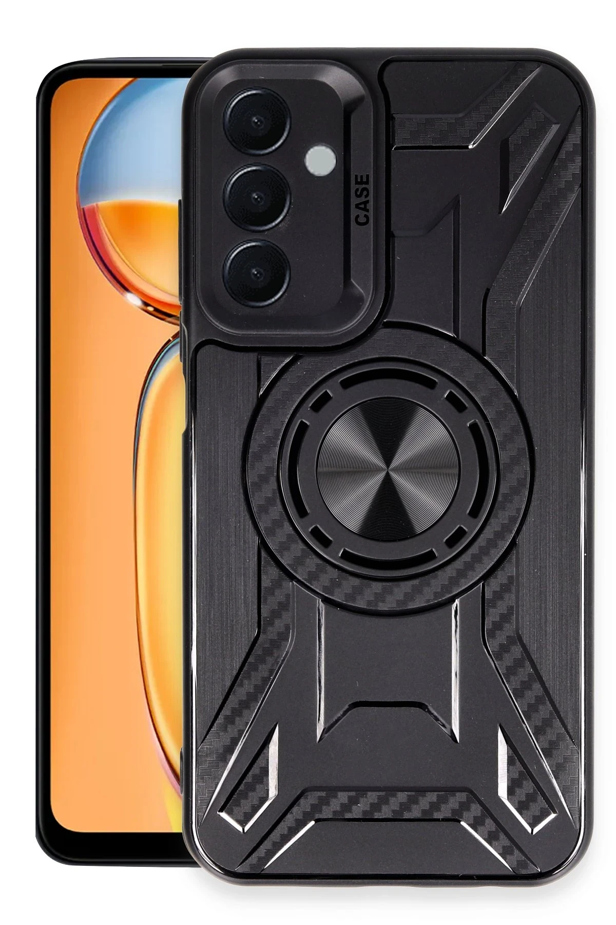 Newface Samsung Galaxy A05S Kılıf Lincoln Silikon - Siyah