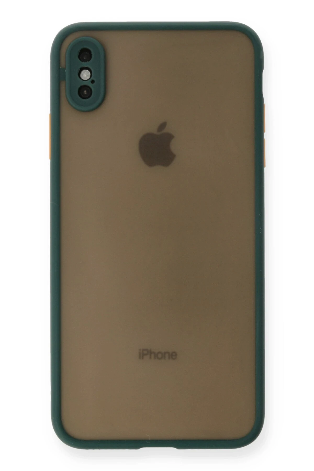 Newface iPhone X Kılıf Montreal Silikon Kapak - Yeşil