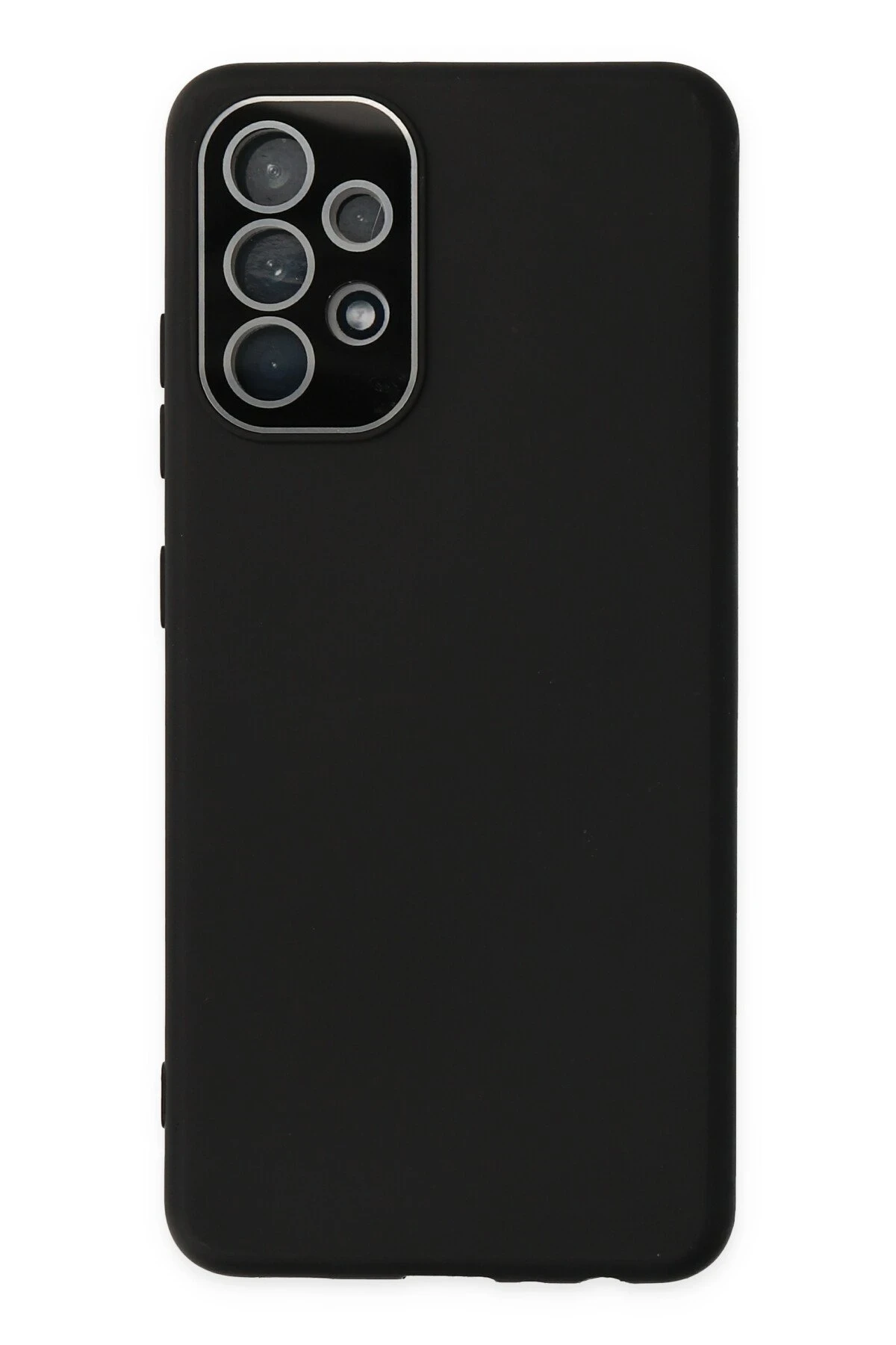 Newface Samsung Galaxy A33 5G Kılıf Lansman Glass Kapak - Siyah