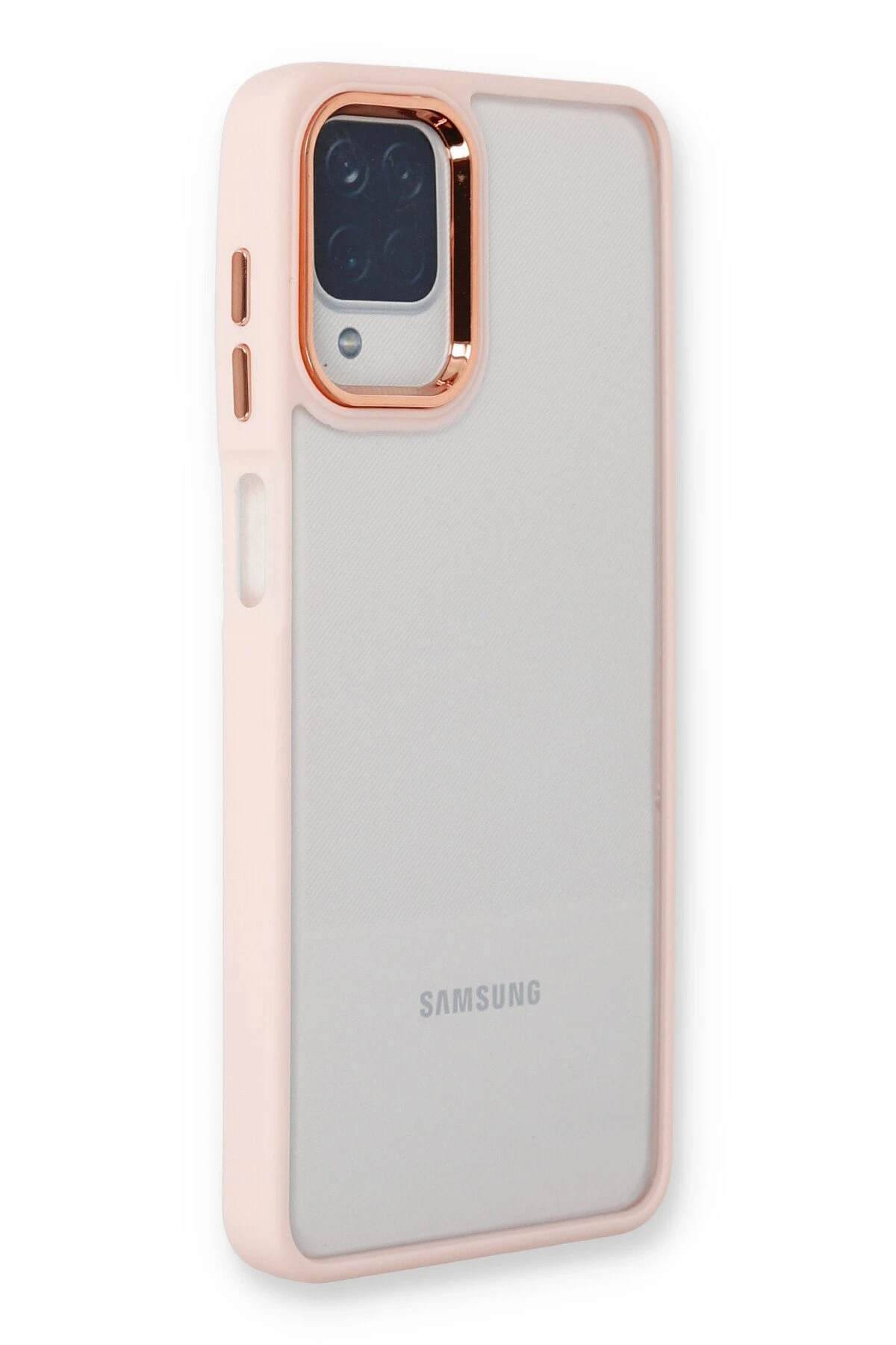 Newface Samsung Galaxy A22 Kılıf Dora Kapak - Pudra
