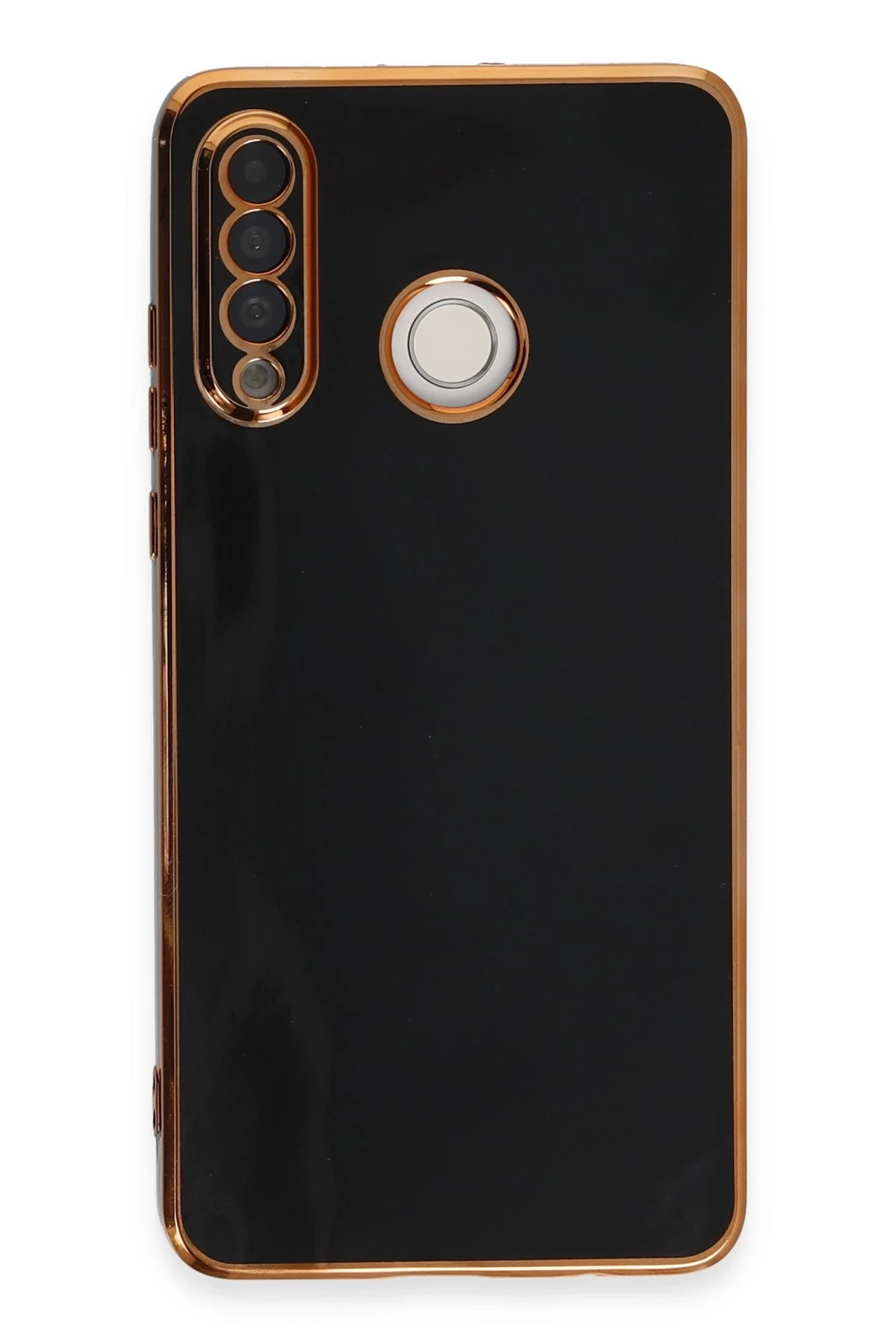 Newface Huawei P30 Lite Kılıf Volet Silikon - Siyah