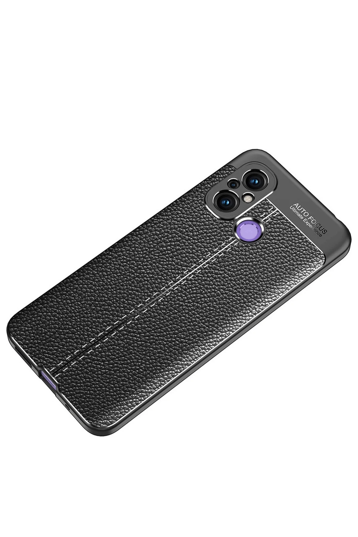 Newface Xiaomi Redmi 12C Kılıf Auto Focus Kapak - Siyah