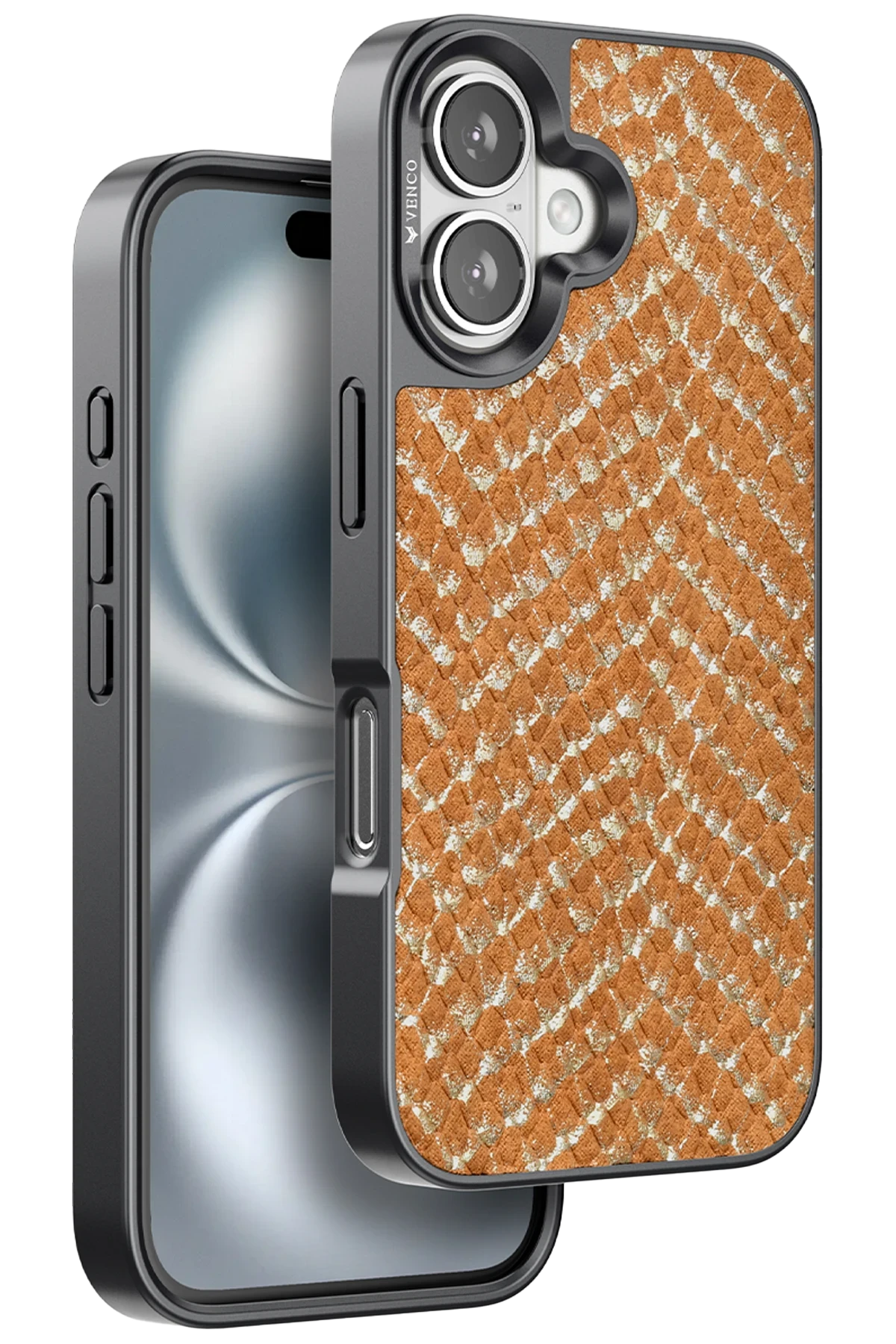 Venco iPhone 16 Viper Kapak - Kahverengi