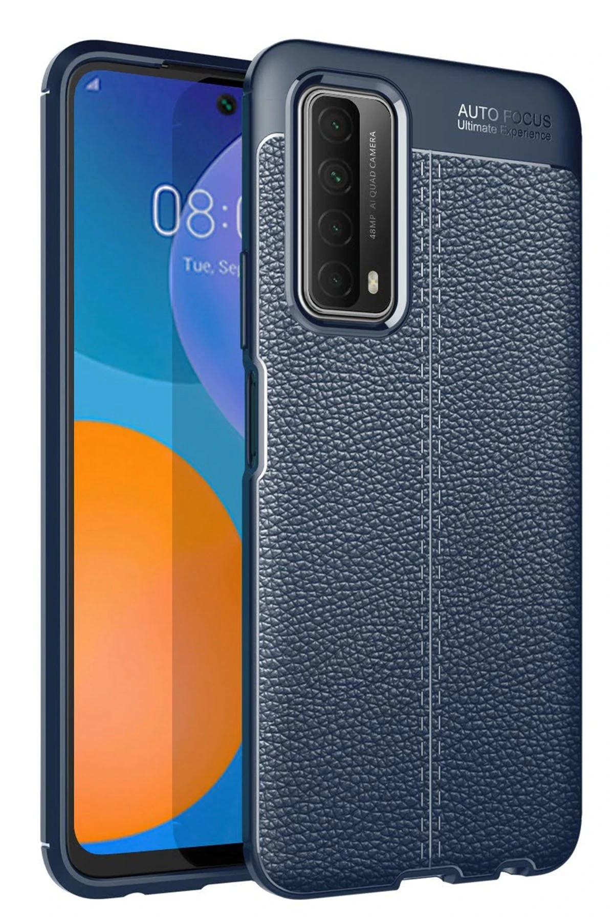 Newface Huawei P Smart 2021 Kılıf Auto Focus Kapak - Lacivert