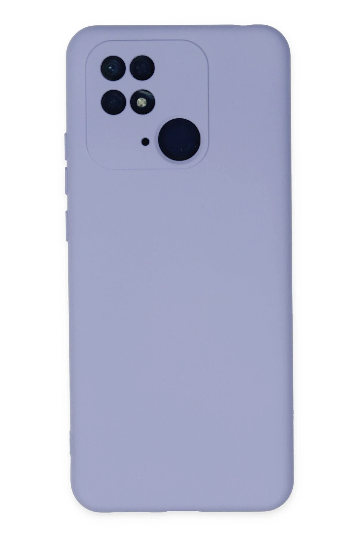Newface Xiaomi Redmi 10C Kılıf Nano içi Kadife Silikon - Lila