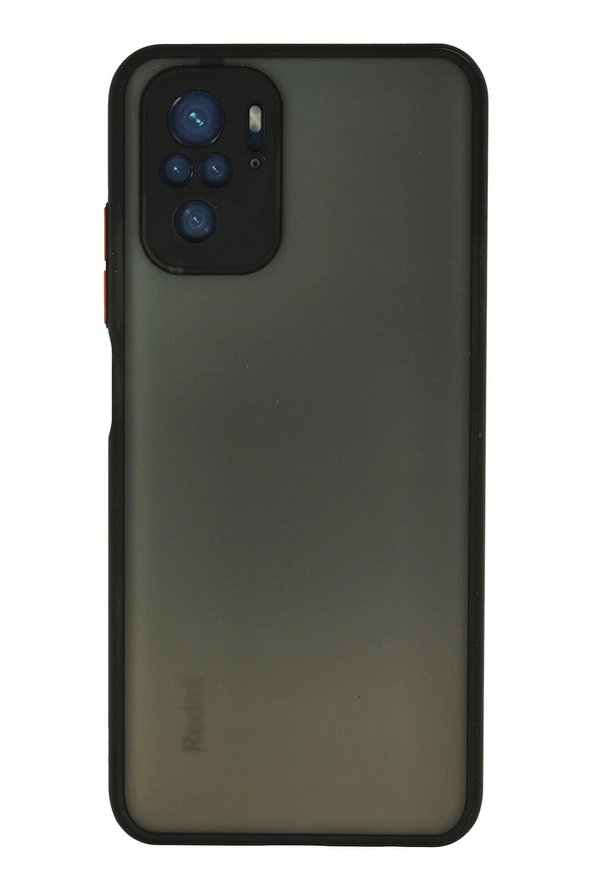 Newface Xiaomi Redmi Note 10 Kılıf Montreal Silikon Kapak - Siyah