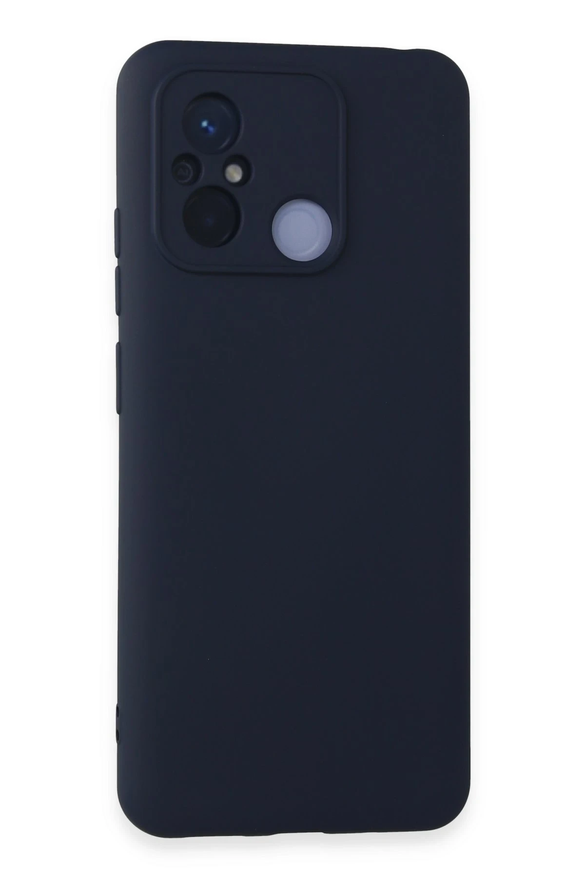 Newface Xiaomi Redmi 12C Kılıf Nano içi Kadife Silikon - Lacivert