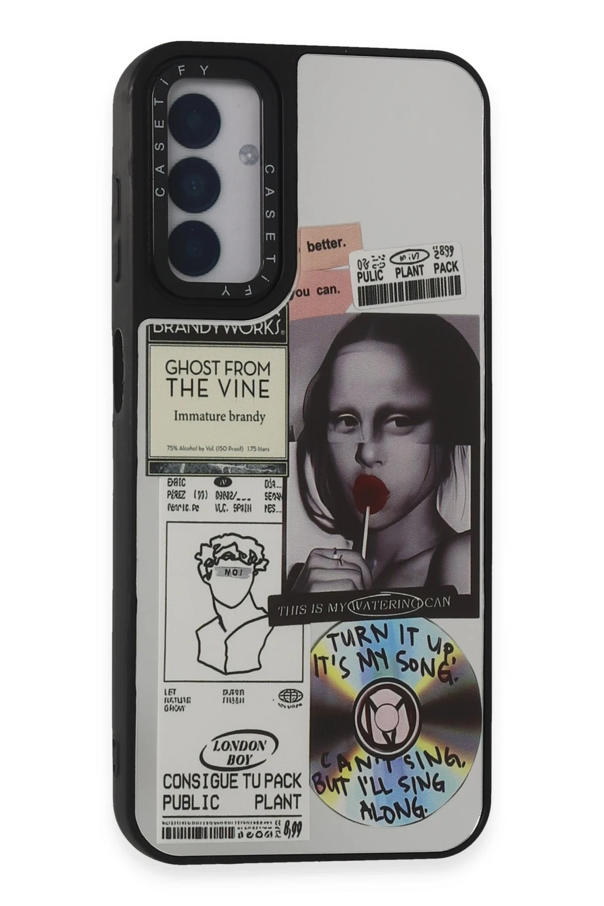 Newface Samsung Galaxy M14 5G Kılıf Mirror Desenli Kapak - Mirror - 2