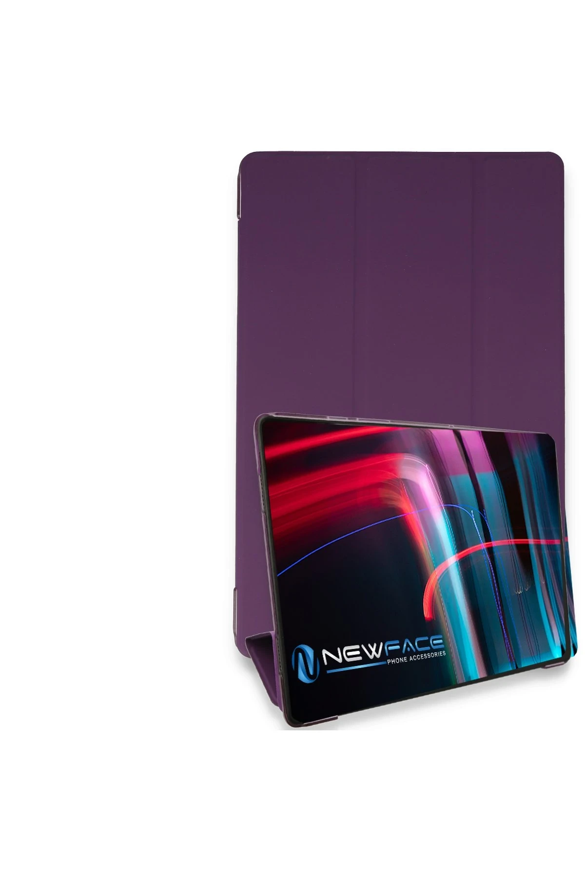 Newface Huawei Honor Pad 8 12 Kılıf Tablet Smart Kılıf - Mor