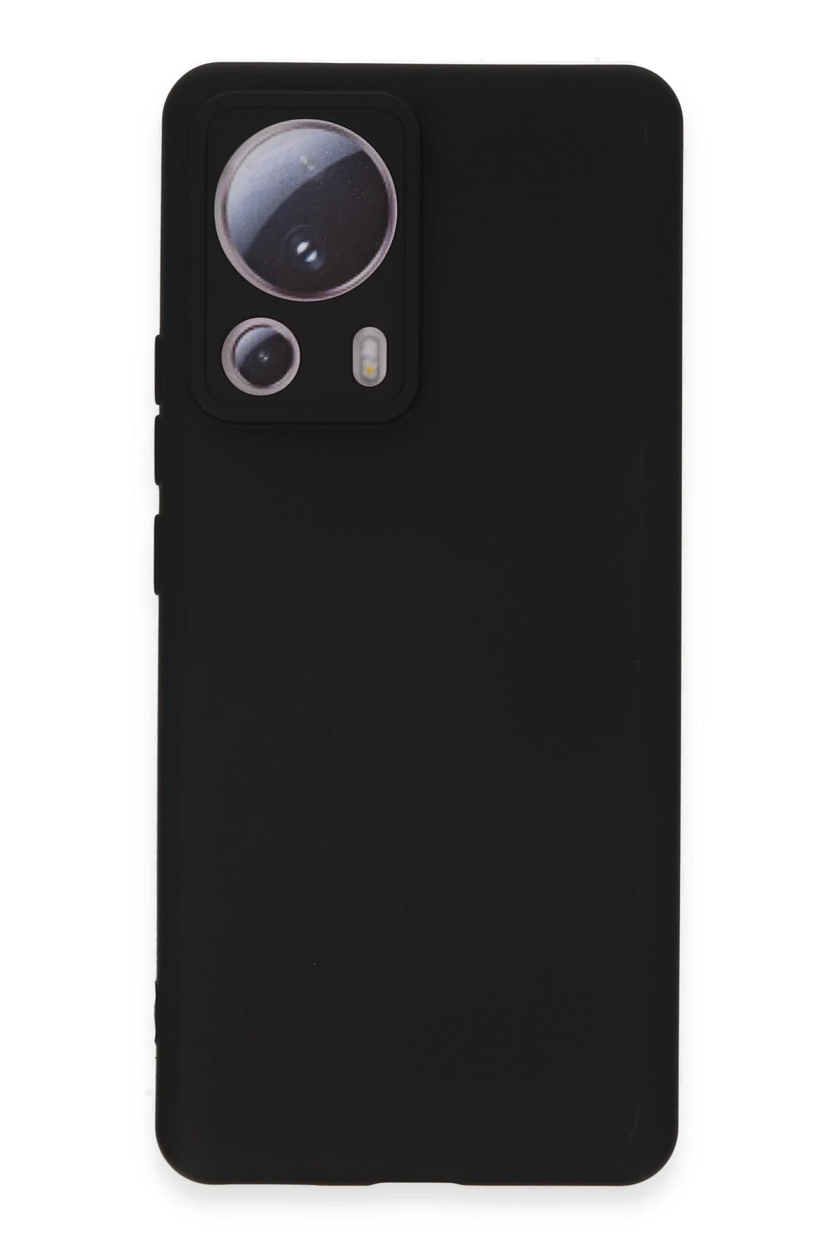 Newface Xiaomi Mi 13 Lite Kılıf Nano içi Kadife Silikon - Siyah