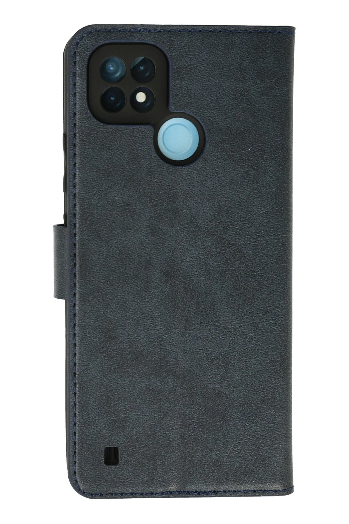 Newface Realme C21 Kılıf Trend S Plus Kapaklı Kılıf - Lacivert
