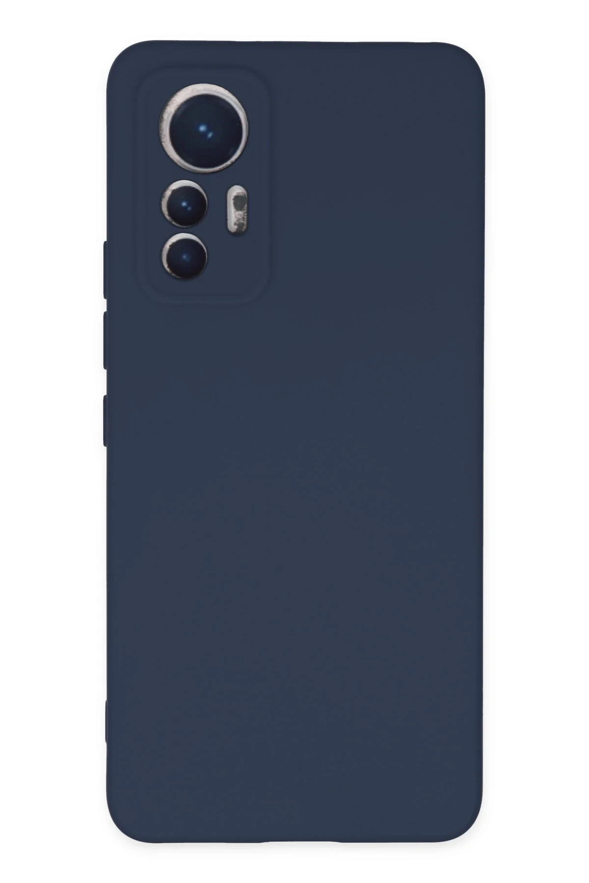 Newface Xiaomi Mi 12 Lite Kılıf Nano içi Kadife Silikon - Lacivert