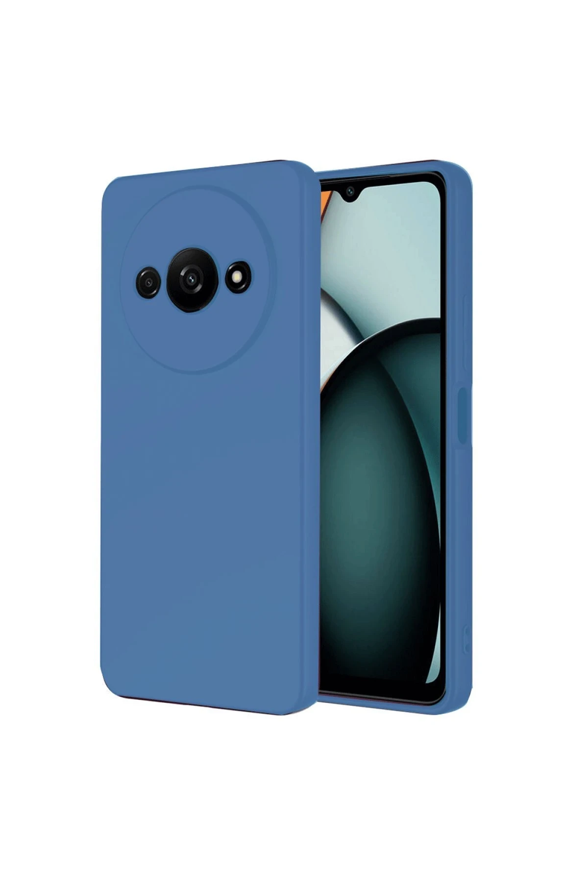 Newface Realme C61 Kılıf First Silikon - Mavi